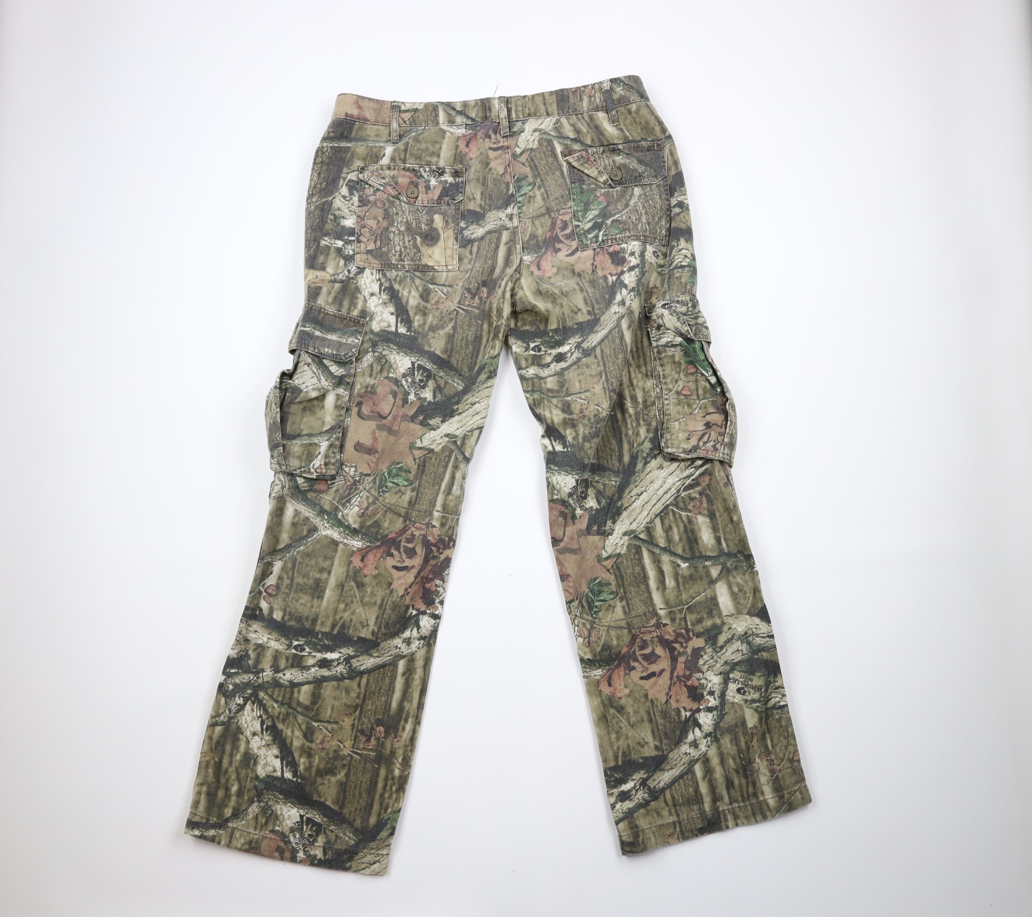 Vintage Vintage Streetwear Wide Leg Camouflage Cargo Pants Trousers Size 36" / US 14 / IT 50 - 7 Thumbnail