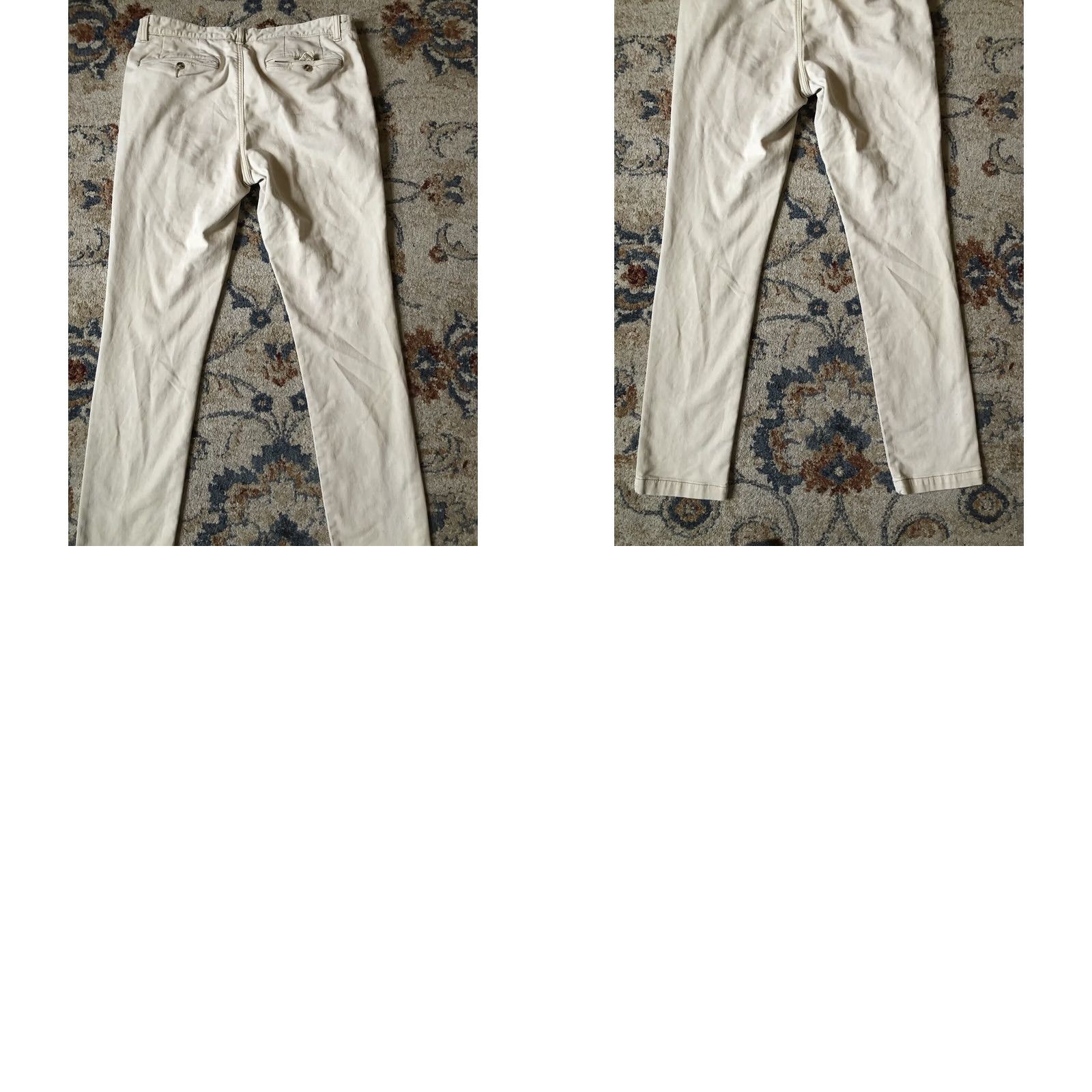 Polo Ralph Lauren Polo Ralph Lauren Chino Pants Mens 34x34 Tan Stretch Slim Fit Straight Size US S / EU 44-46 / 1 - 8 Thumbnail