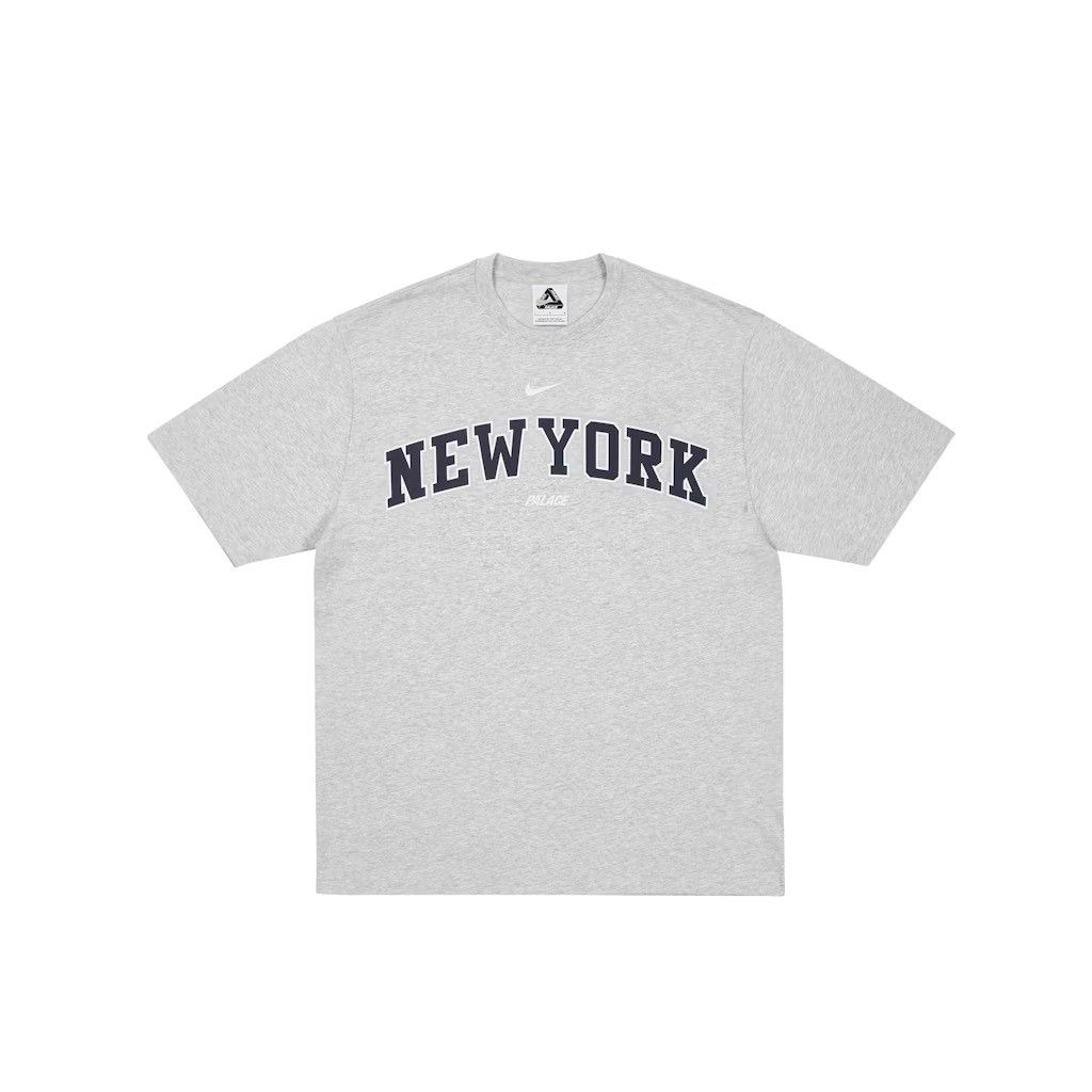 Palace Palace Nike T Shirt Gray NYC Exclusive Size Medium Size US M / EU 48-50 / 2 - 4 Thumbnail