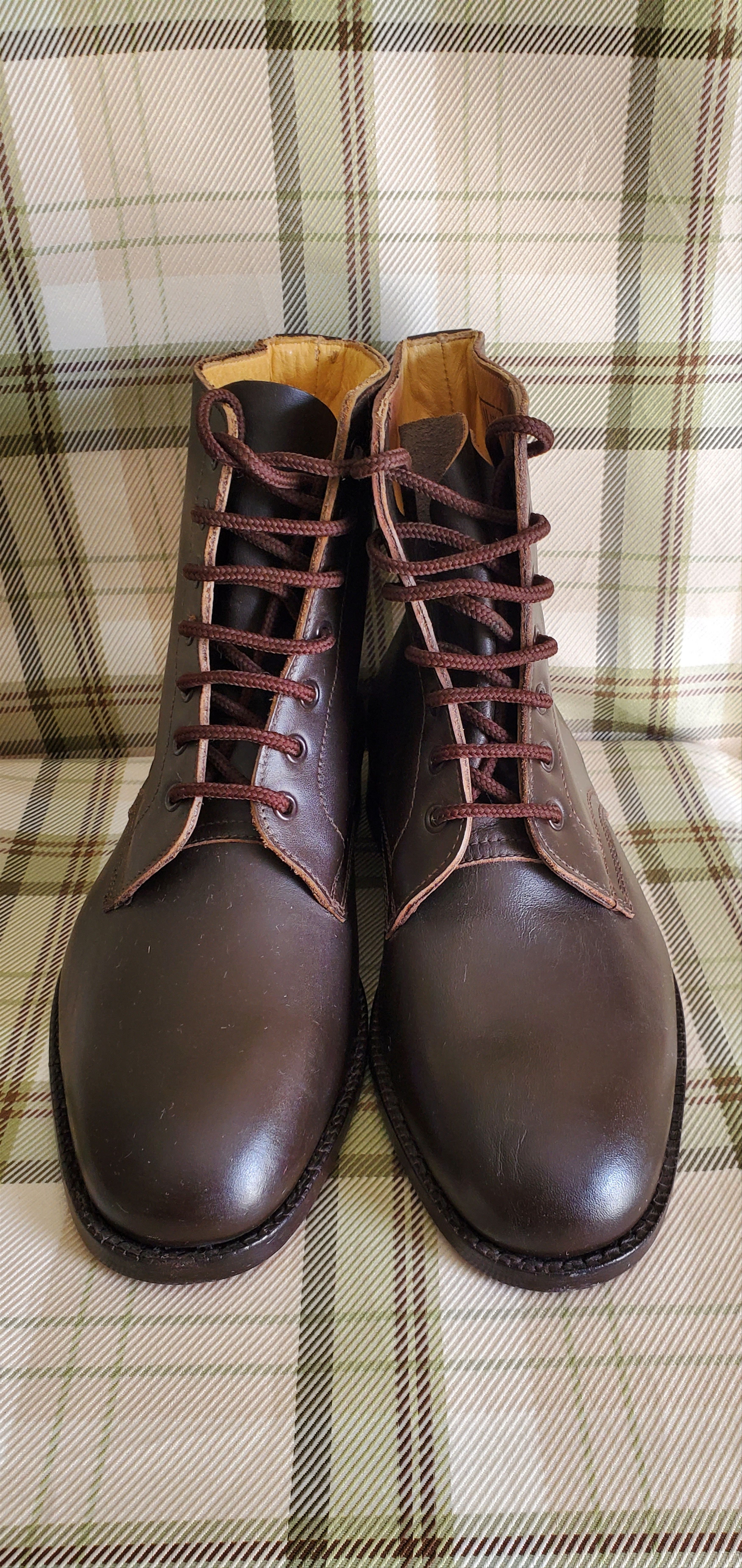 Other CAPPELLETTI 1992 Leather Military Ankle Boots Size US 7 / EU 40 - 2 Thumbnail