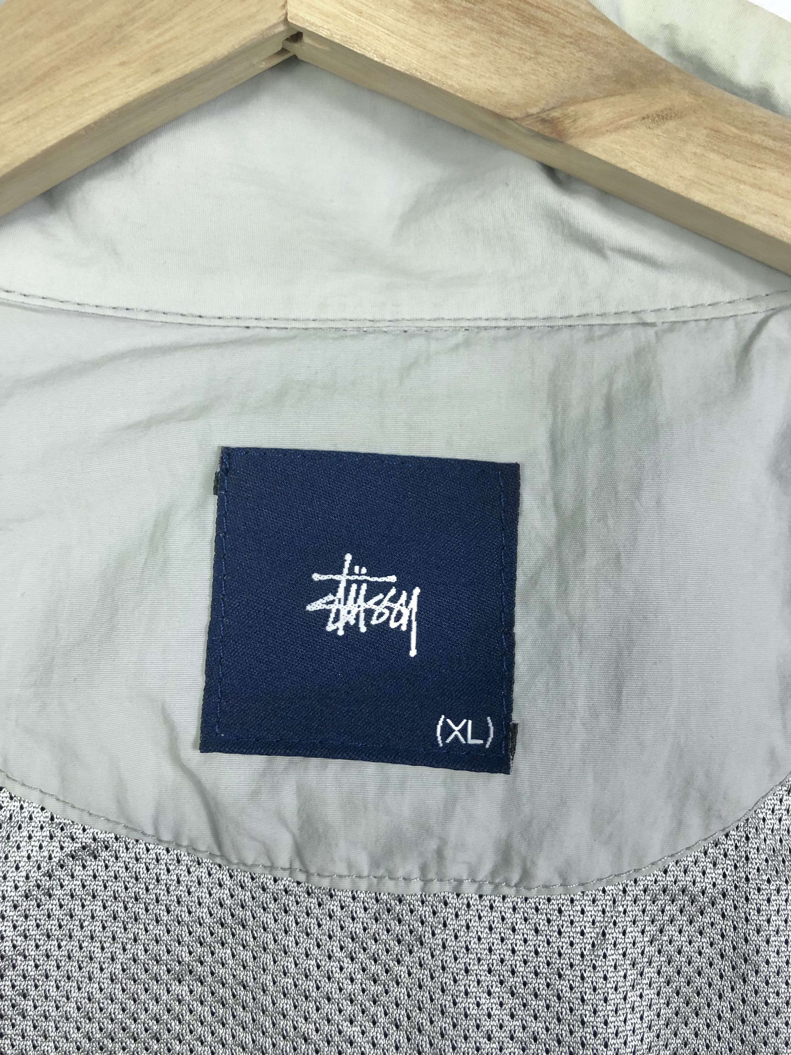 Stussy Rare Vintage Stussy Light Zipper Jacket Made in USA Size US XL / EU 56 / 4 - 10 Thumbnail