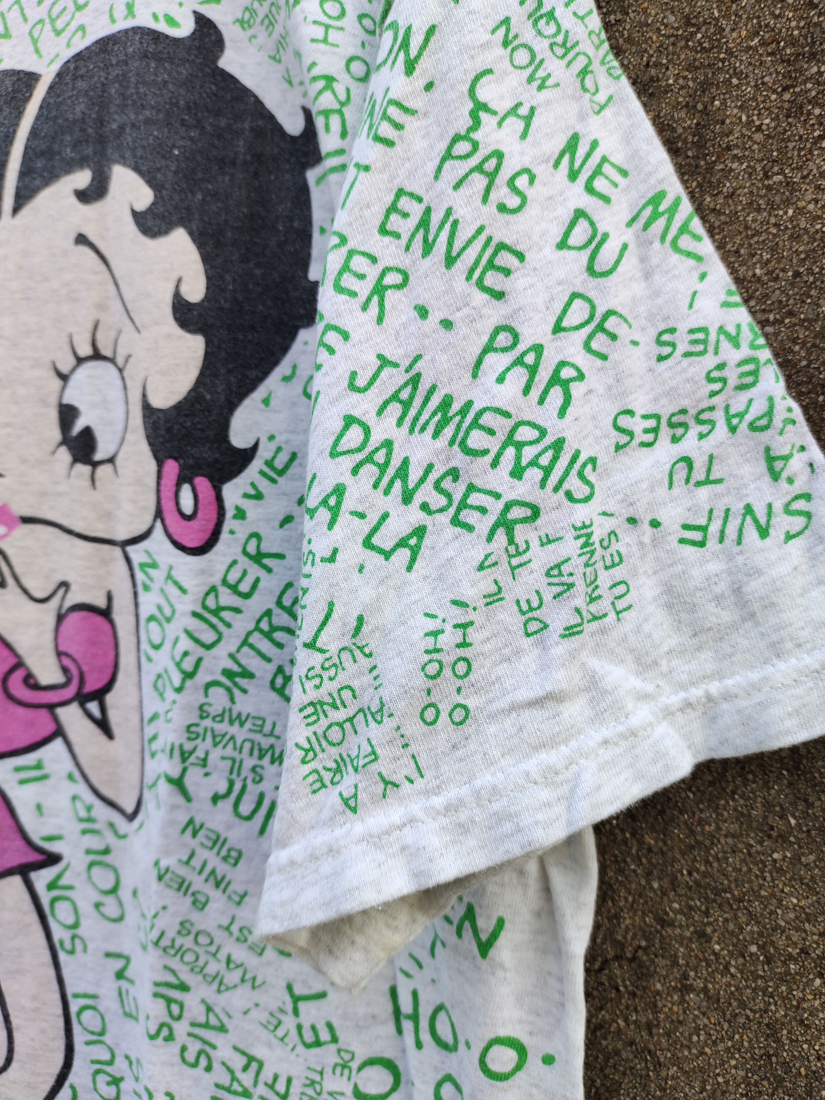 Vintage Vintage 90s Betty Boop OVP Tee Size US XL / EU 56 / 4 - 5 Thumbnail