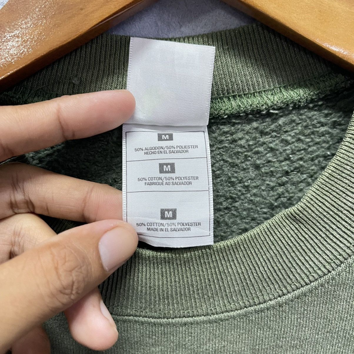 Fruit Of The Loom Vintage Fruit of the Loom BEST Blank Crewneck – Olive Green Size US M / EU 48-50 / 2 - 8 Thumbnail