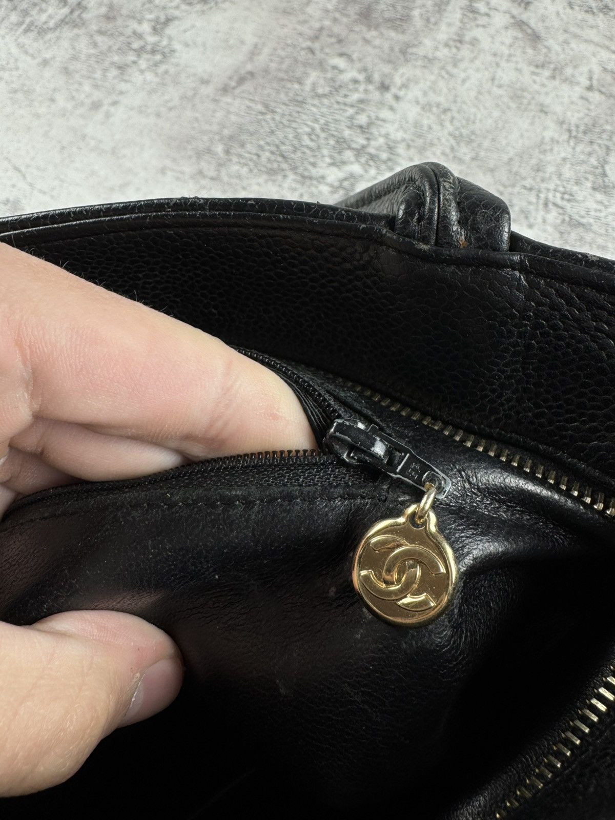 Chanel × Vintage Vintage Chanel Paris Reprint Black Tote Bag Size ONE SIZE - 9 Thumbnail