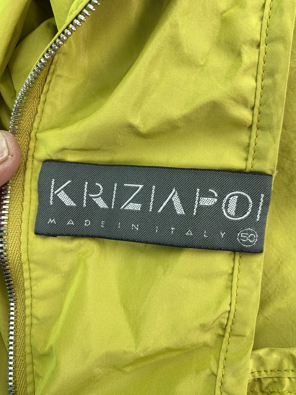 Vintage Rare Kriziapoi by Krizia neon green crop jacket Size XL / US 12-14 / IT 48-50 - 5 Thumbnail