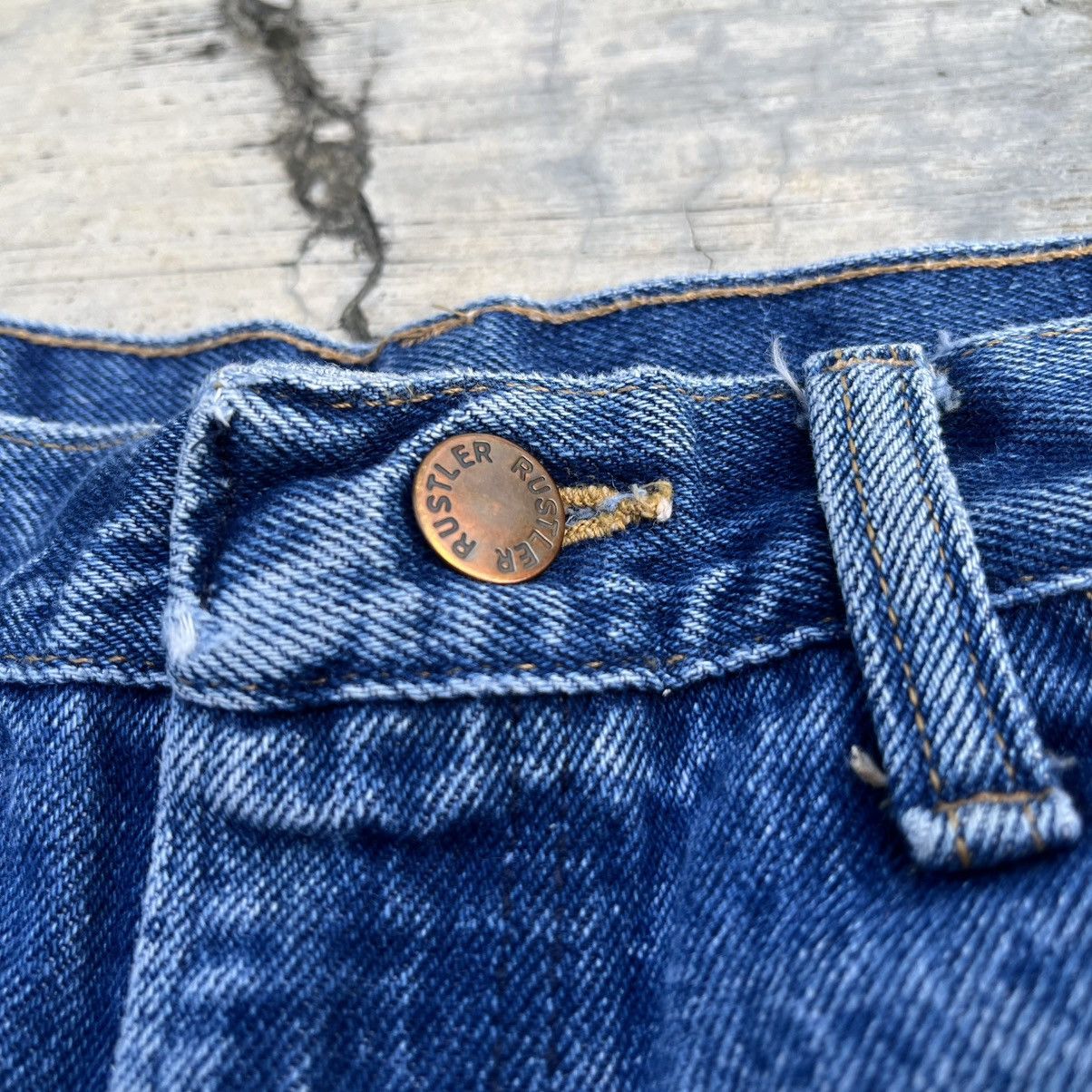 Rustler Vintage 70s 80s Rustler Regular Fit Denim Jeans Size 30x30 Size US 30 / EU 46 - 7 Thumbnail
