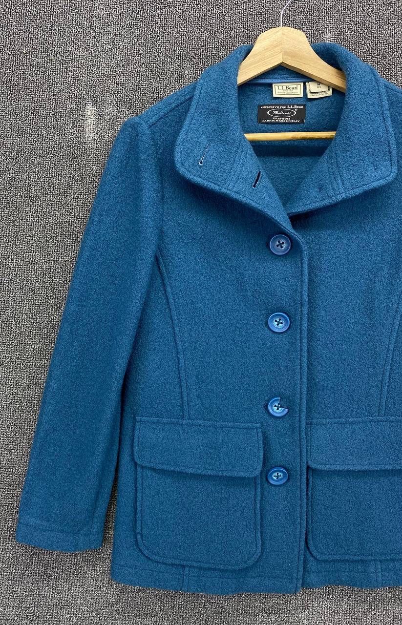 L.L. Bean Vintage L.L Bean Button Up Wool Coat Jacket Size M / US 6-8 / IT 42-44 - 3 Thumbnail