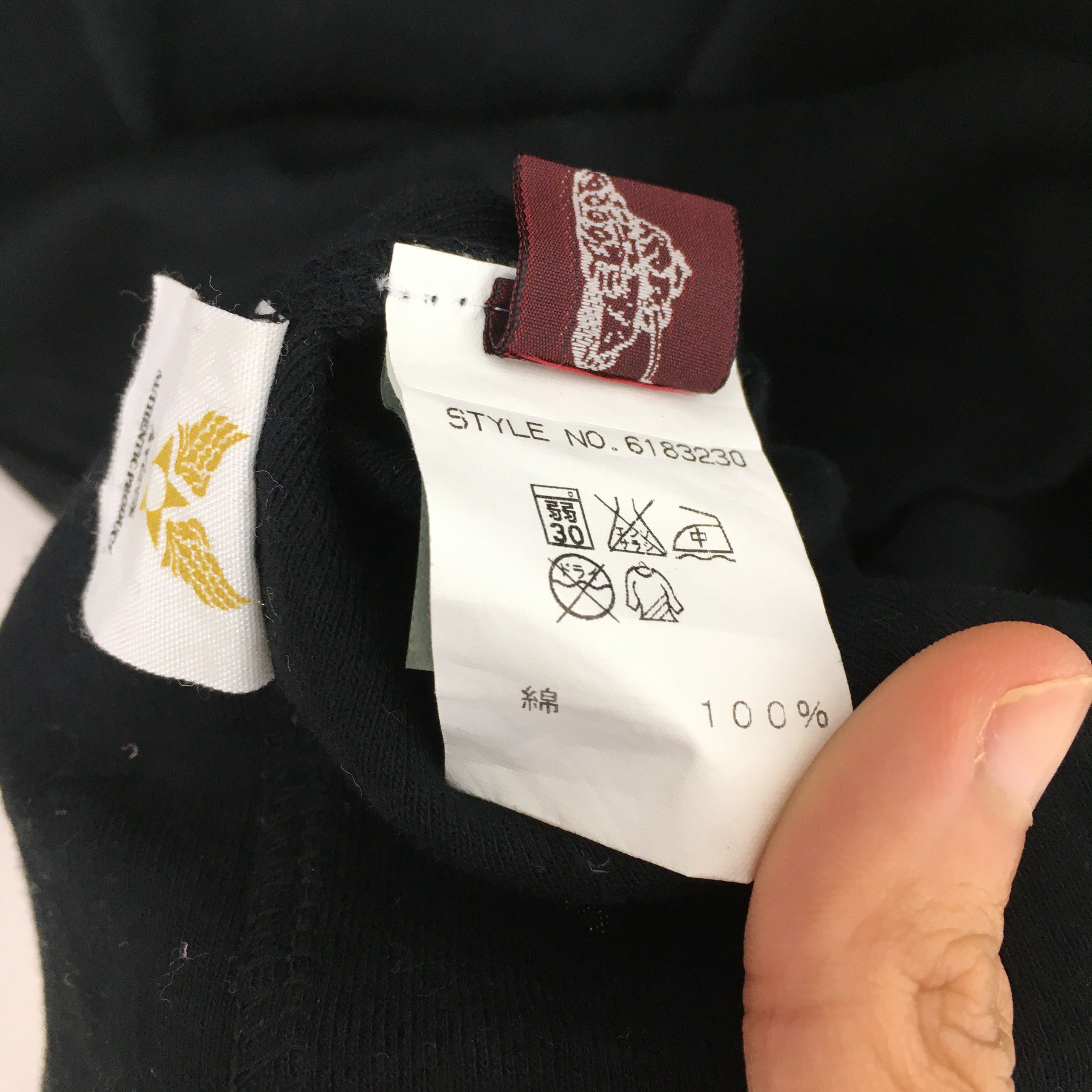 Avirex × Vintage Vintage Avirex Usa Air Force USAF Black T shirt Medium Size US M / EU 48-50 / 2 - 8 Thumbnail