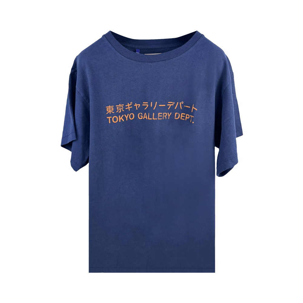 Gallery Dept. o1gr1nt0526 Tokyo GD T-Shirt in Navy Size US XS / EU 42 / 0 - 2 Thumbnail