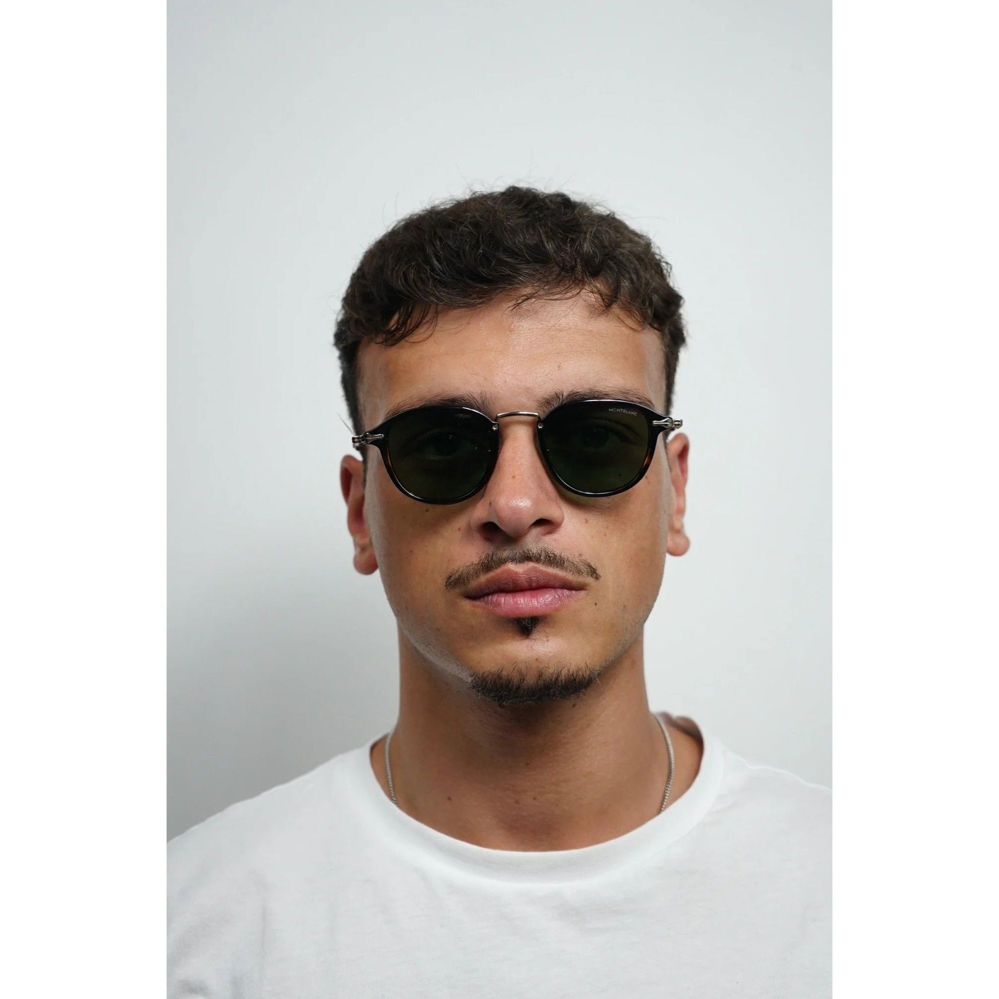 Montblanc NEW Montblanc MB0336S-002 Sunglasses(MB0336S-002-FR) Size ONE SIZE - 3 Thumbnail