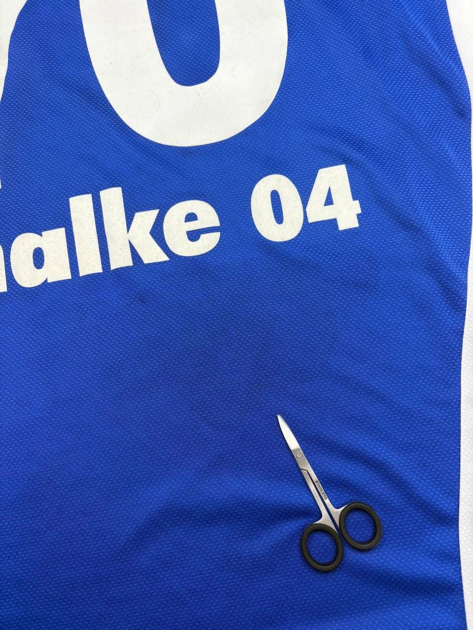 Adidas Adidas Shalke 2008-10 Home Vintage #70 KLAUS Soccer Jersey Size US XXL / EU 58 / 5 - 9 Thumbnail