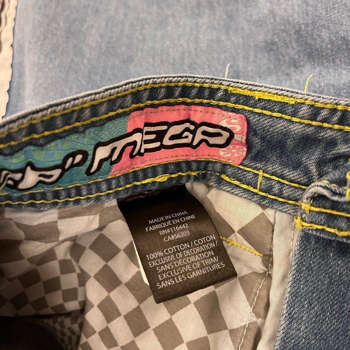 JNCO vintage Baggy jnco Like Alab jeans Light Blue Jeans Size 32 Size US 32 / EU 48 - 4 Thumbnail