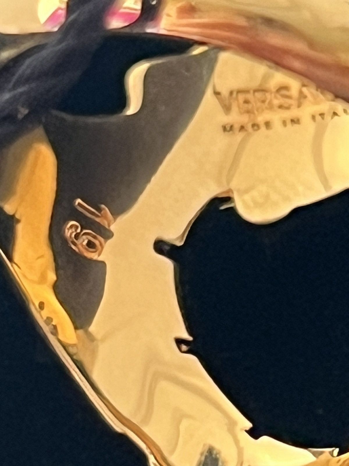 Versace Versace Medusa head ring 8 3/4 Size ONE SIZE - 5 Thumbnail
