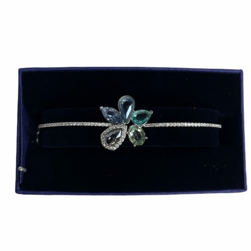 Swarovski Swarovski Sunny Floral design Bangle Bracelet Size ONE SIZE - 1 Thumbnail