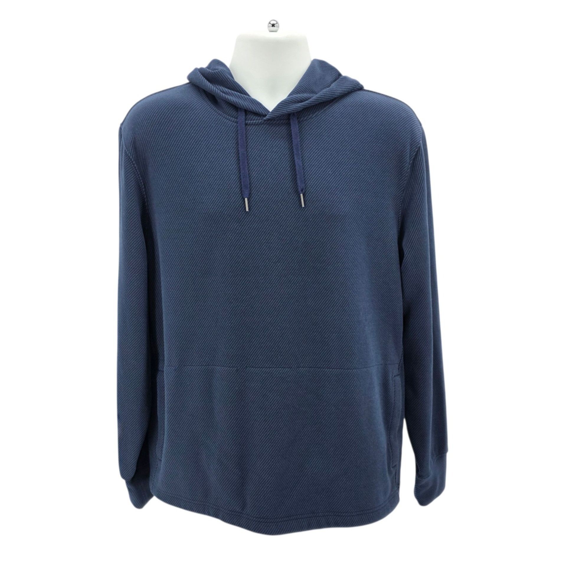 J.Crew J. Crew Mens Large Hoodie Seaboard Soft Knit Diagonal Stripe Size US L / EU 52-54 / 3 - 7 Thumbnail