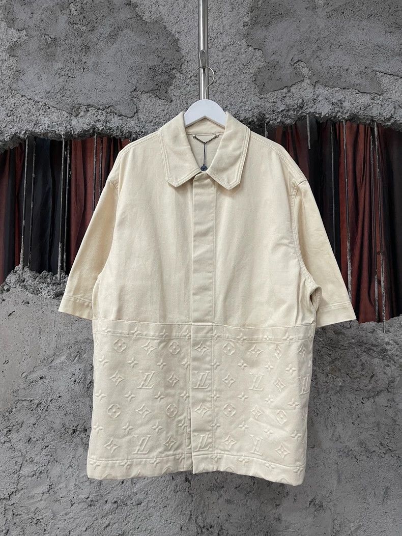 Louis Vuitton louis vuitton short sleeve denim jacket-dmc Size US L / EU 52-54 / 3 - 1 Thumbnail