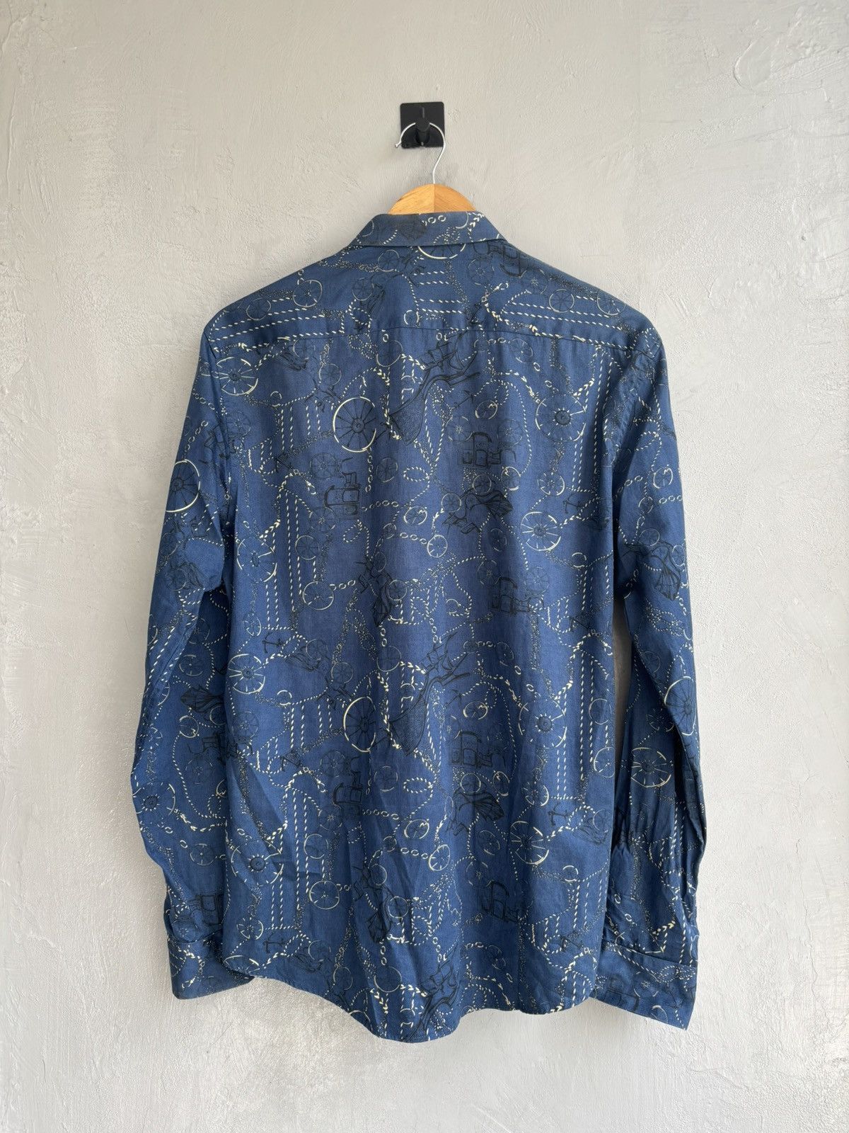 Prada Prada SS2014 embroidery button up shirt Size US M / EU 48-50 / 2 - 2 Thumbnail