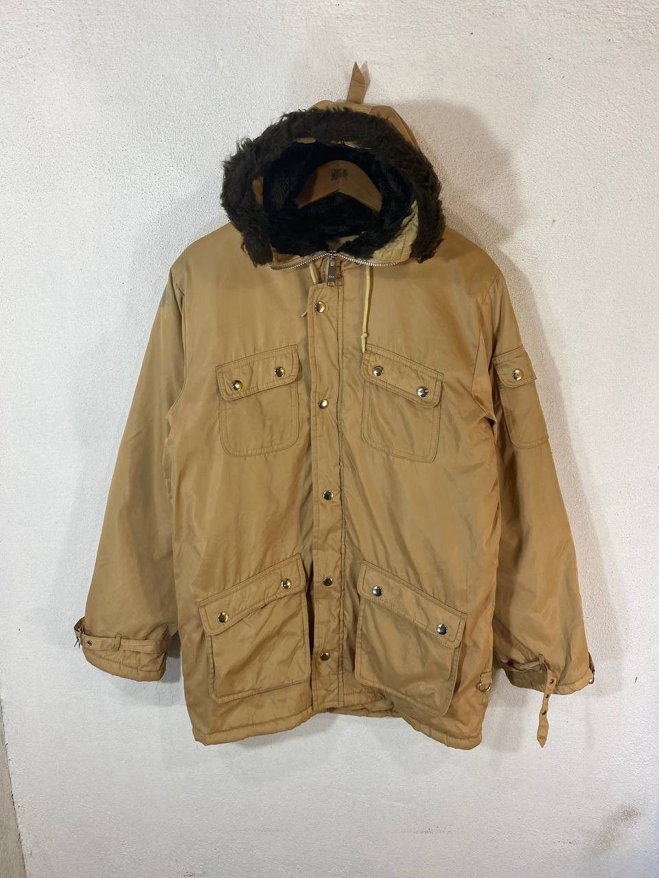 Vintage vintage skiwear retro long puffer jacket nice design Size US L / EU 52-54 / 3 - 1 Thumbnail
