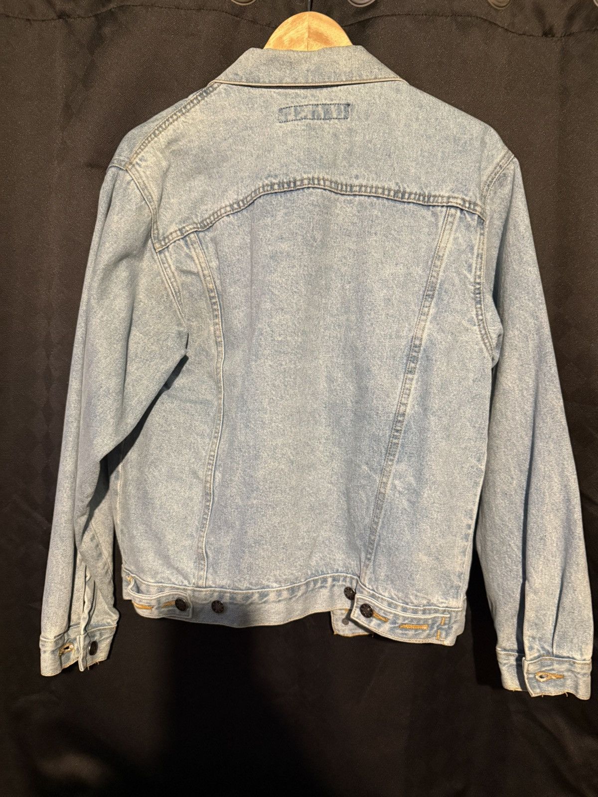Vintage Vintage Todaysnews denim trucker jacket Size US M / EU 48-50 / 2 - 2 Thumbnail