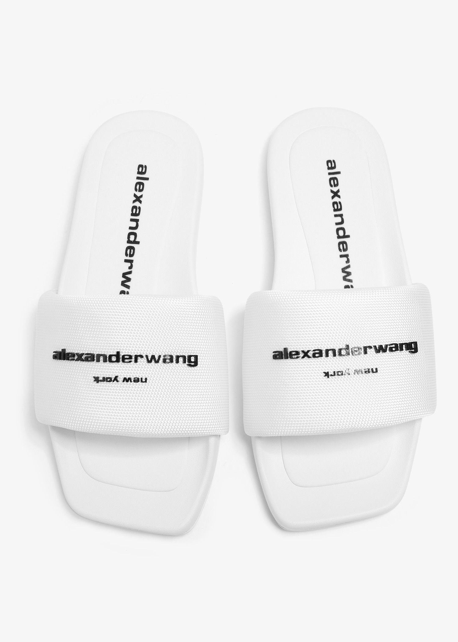 Alexander Wang o1s22i1n0225 Slides in White Size US 7 / IT 37 - 5 Thumbnail