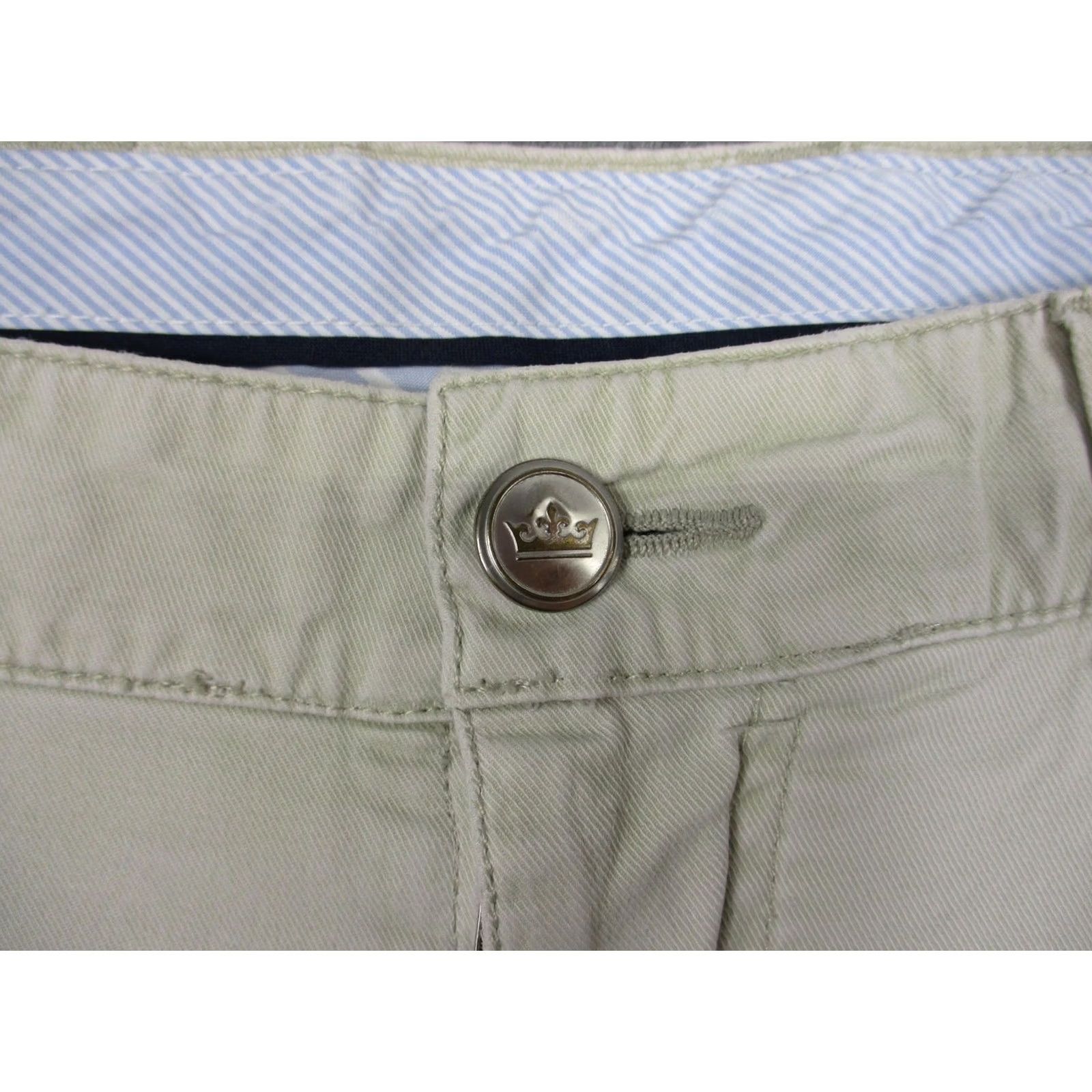 Peter Millar Peter Millar Pants Mens 38x32 Beige 5 Pocket Stretch Chino Pima Cotton Casual Size US 38 / EU 54 - 4 Thumbnail