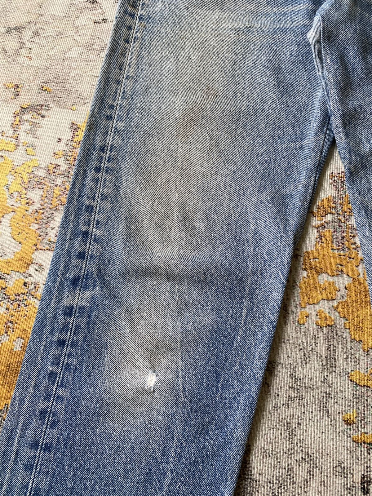 Old Park Levi’s X Oldpark Japan Reconstructed Distressed Denim Size US 30 / EU 46 - 9 Thumbnail