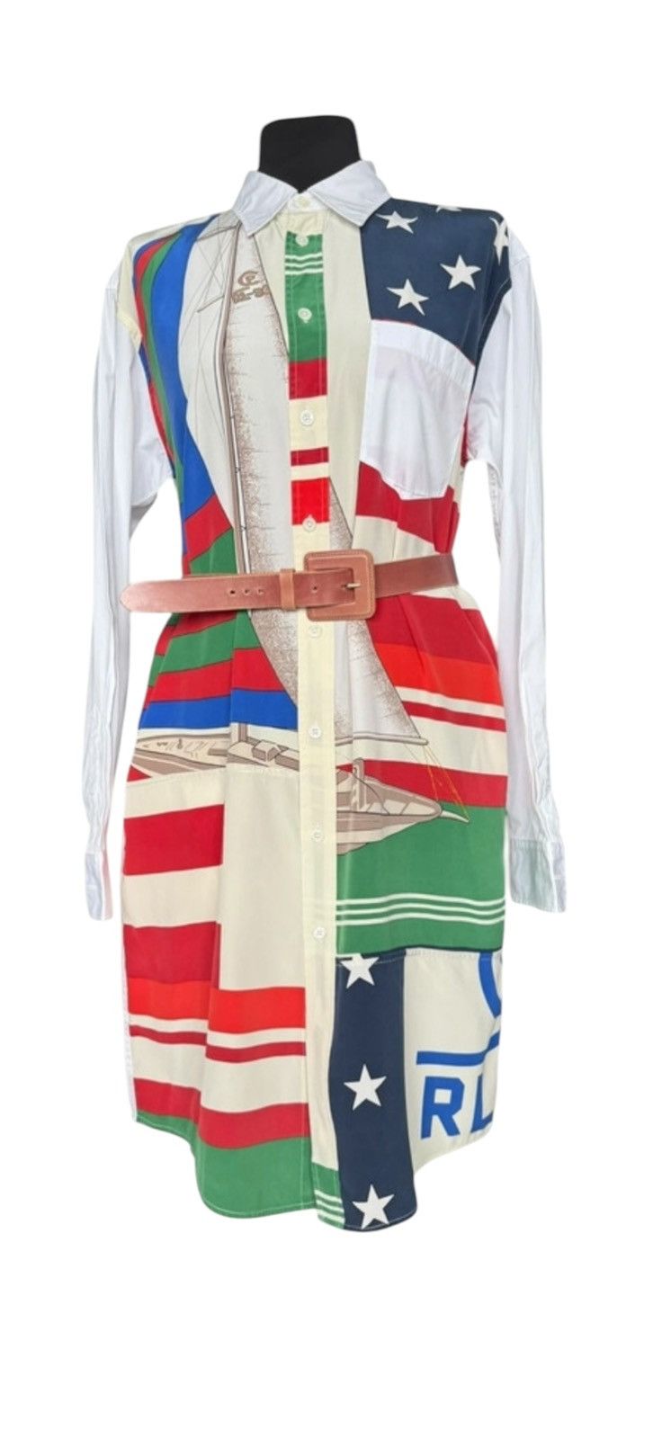 Polo Ralph Lauren Dress Ralph Lauren Silk/ Cotton New Size M / US 6-8 / IT 42-44 - 6 Thumbnail