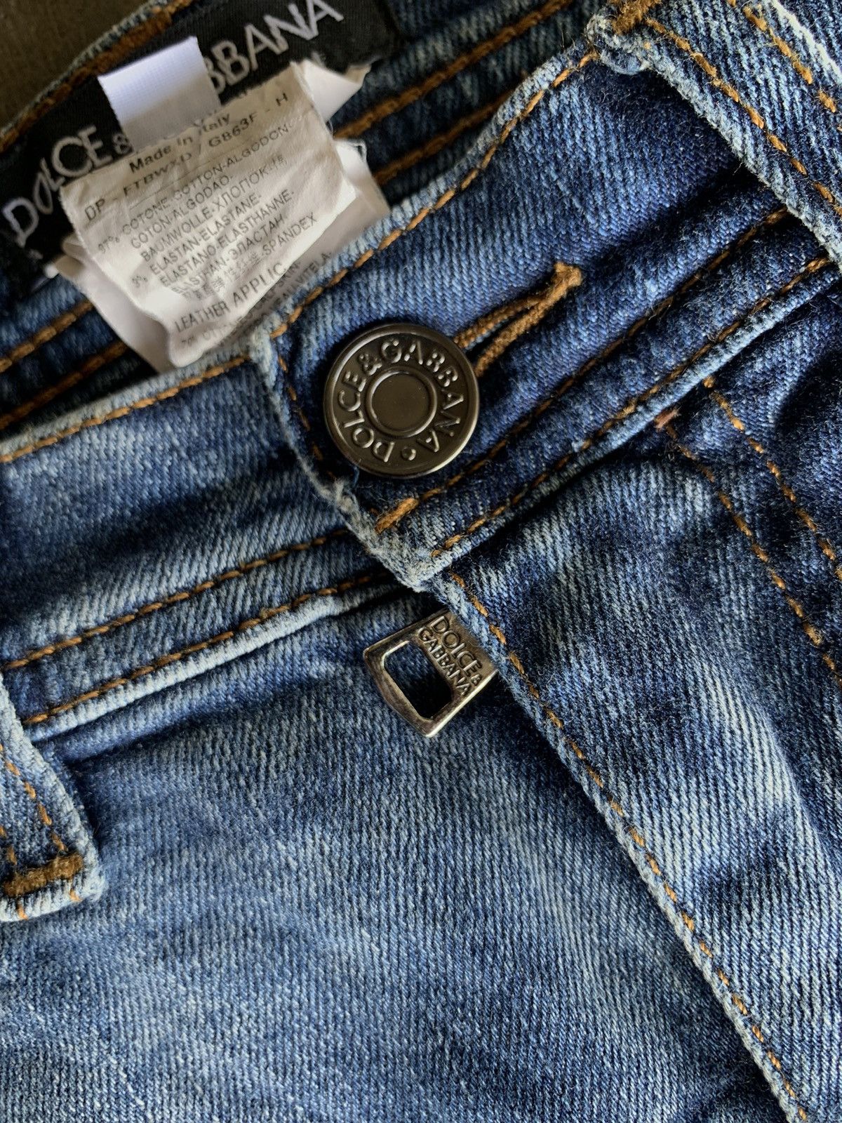 Dolce & Gabbana DOLCE GABBANA DENIM PANTS Size 27" / US 4 / IT 40 - 5 Thumbnail