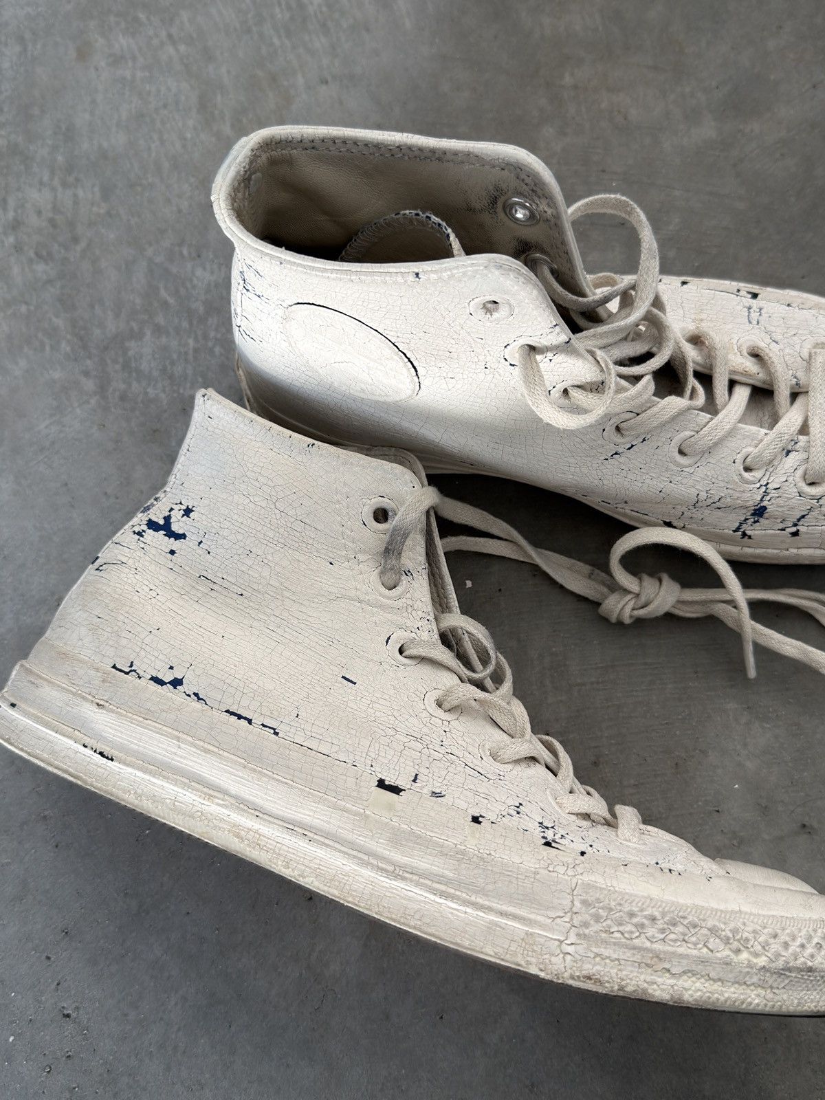 Converse × Maison Margiela *sold Maison margiela x converse high tops Size US 6 / EU 39 - 11 Thumbnail