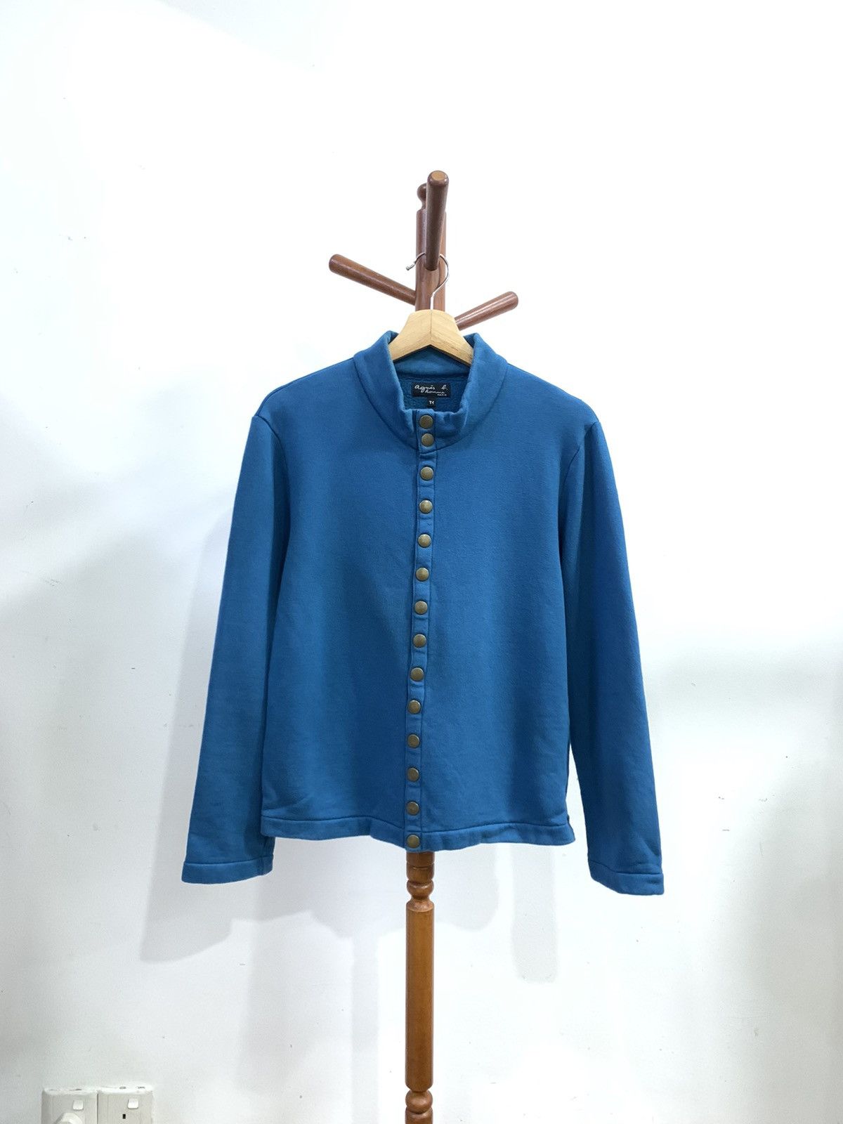 agnes b. Vintage Agnes B Homme Snap Button Cardigan | Grailed