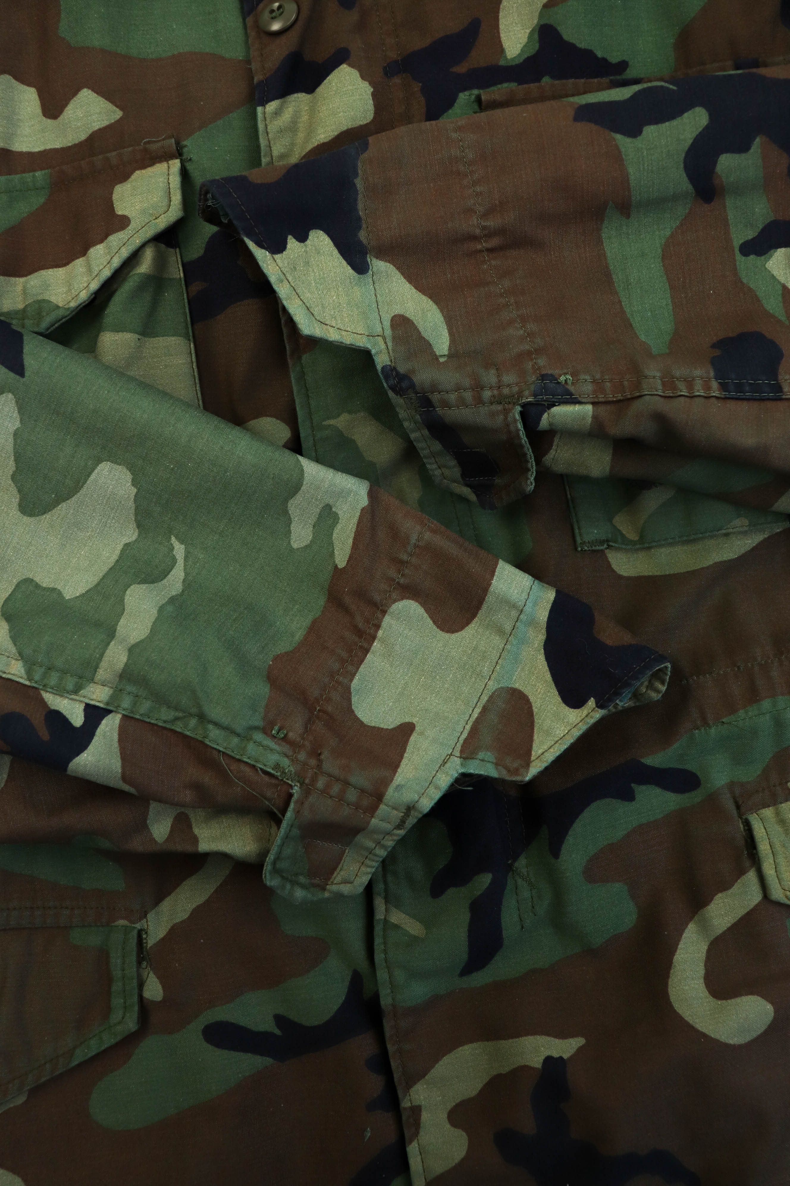 Vintage USMC Vintage 80s 1985 GENERAL Zip M-65 Camo Field Jacket Size US M / EU 48-50 / 2 - 11 Thumbnail
