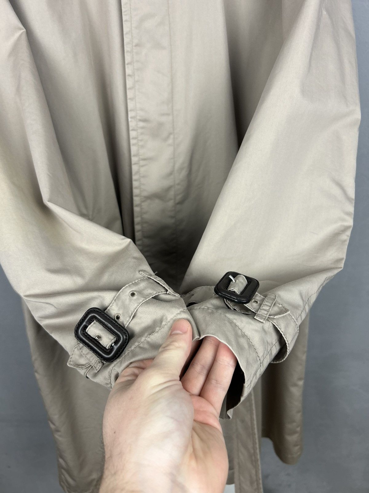 Burberry Burberry Novacheck Trench Coat Jacket size-54 Size US L / EU 52-54 / 3 - 5 Thumbnail