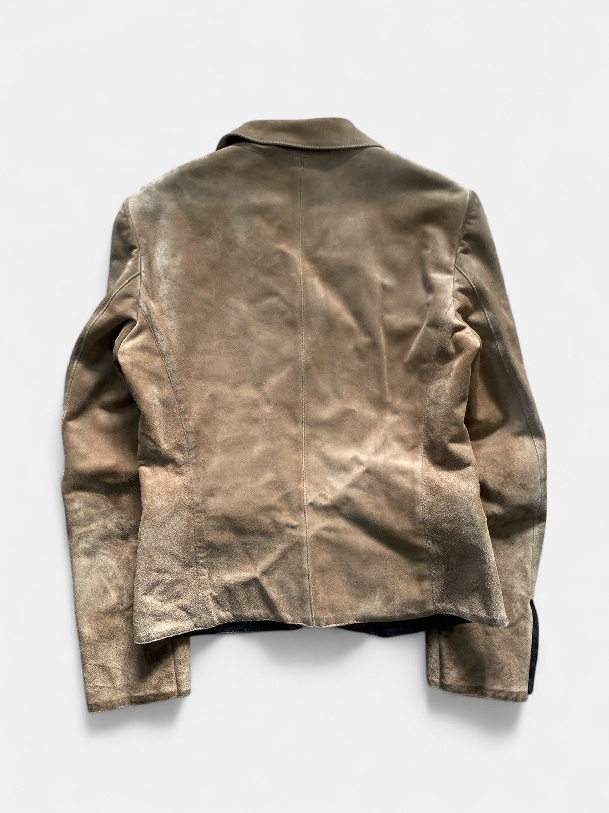Gucci Gucci - Tom Ford Suede Blazer Jacket Size S / US 4 / IT 40 - 3 Thumbnail