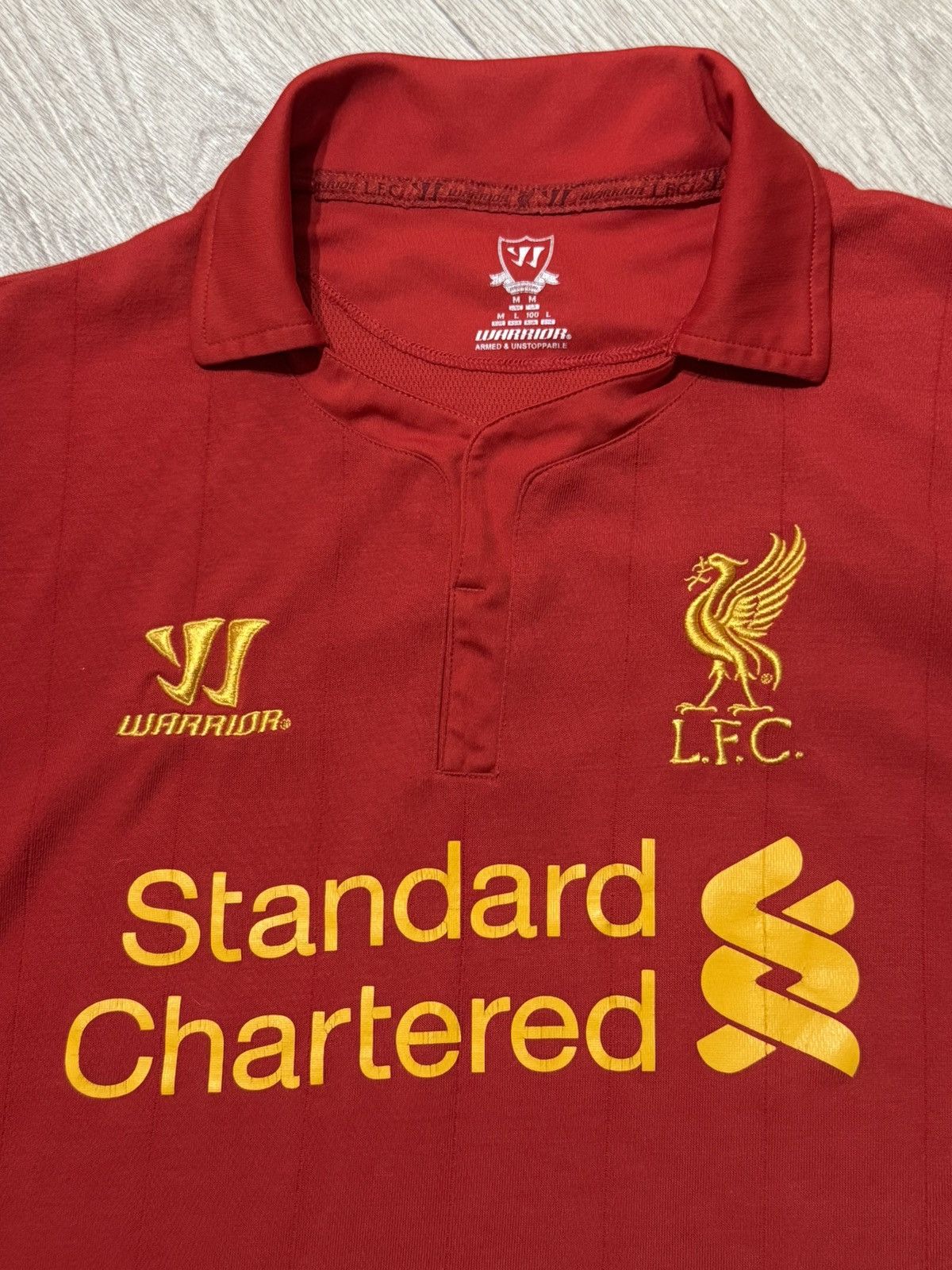 Other 🔷Vintage Warrior Liverpool 2012/13 Soccer jersey🔷 Size US M / EU 48-50 / 2 - 4 Thumbnail