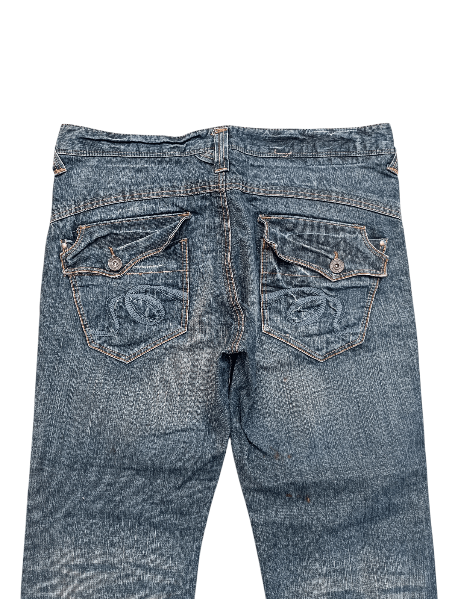 Japanese Brand Japanese Brand Rush Hour Whiskers Faded Jeans Size US 38 / EU 54 - 14 Thumbnail