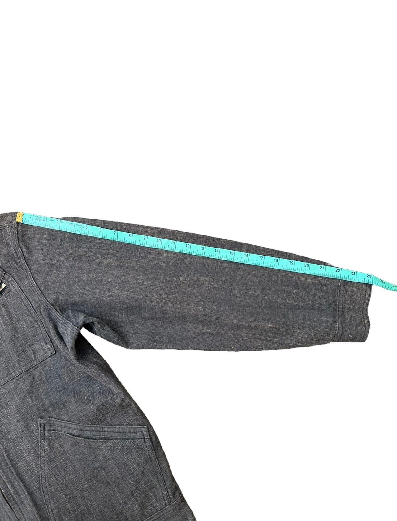Sugar Cane Vintage Sugar Cane Japan Sun Fade Wax Denim Work Jacket Size US L / EU 52-54 / 3 - 4 Thumbnail