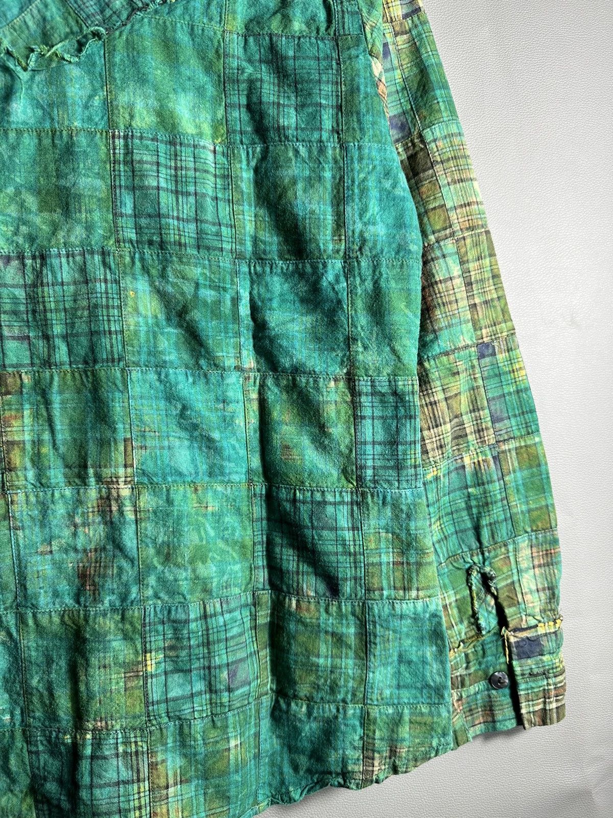 A.P.C. 90s DISTRESSED A.P.C ABSTRACT LONG SHIRT IFSIX PUNK STYLE Size US M / EU 48-50 / 2 - 11 Thumbnail