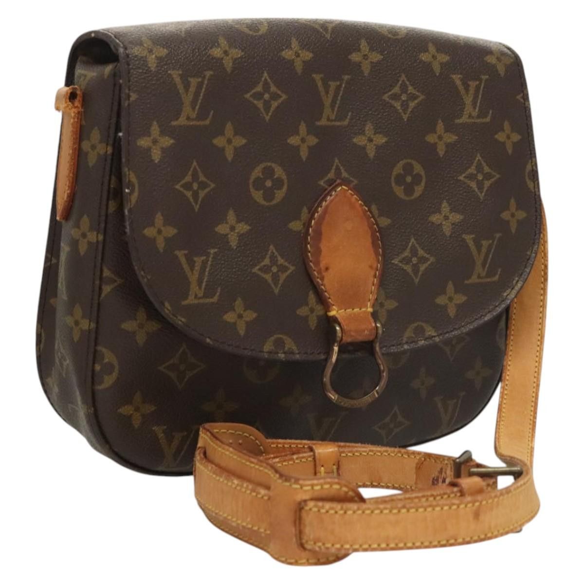 Louis Vuitton Monogram Saint Cloud Gm Shoulder Bag M51242 Lv Auth 118229, Women's