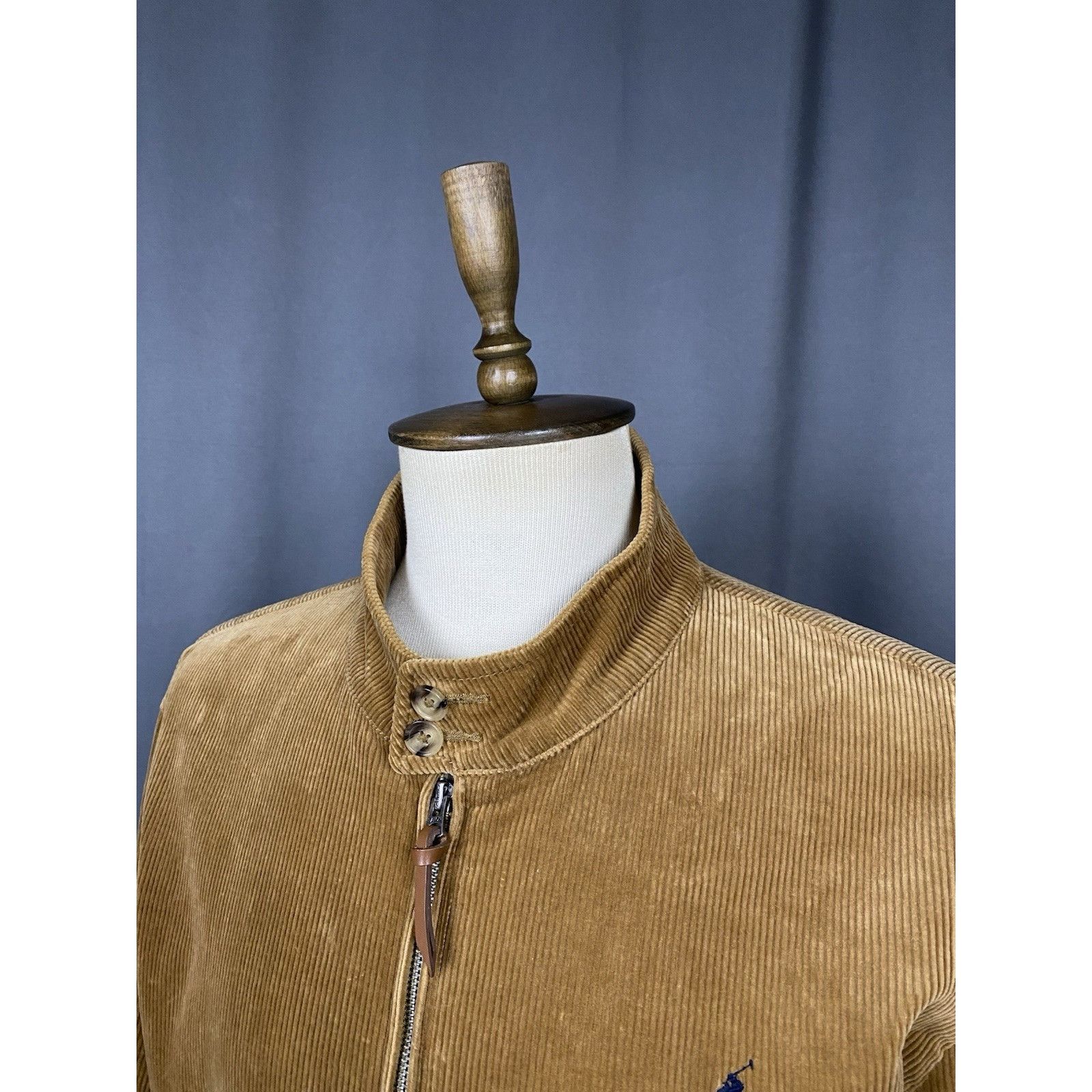 Ralph Lauren MINT! Polo Ralph Lauren Men's Beige Brown Corduroy Bomber Ja Size US XL / EU 56 / 4 - 6 Thumbnail