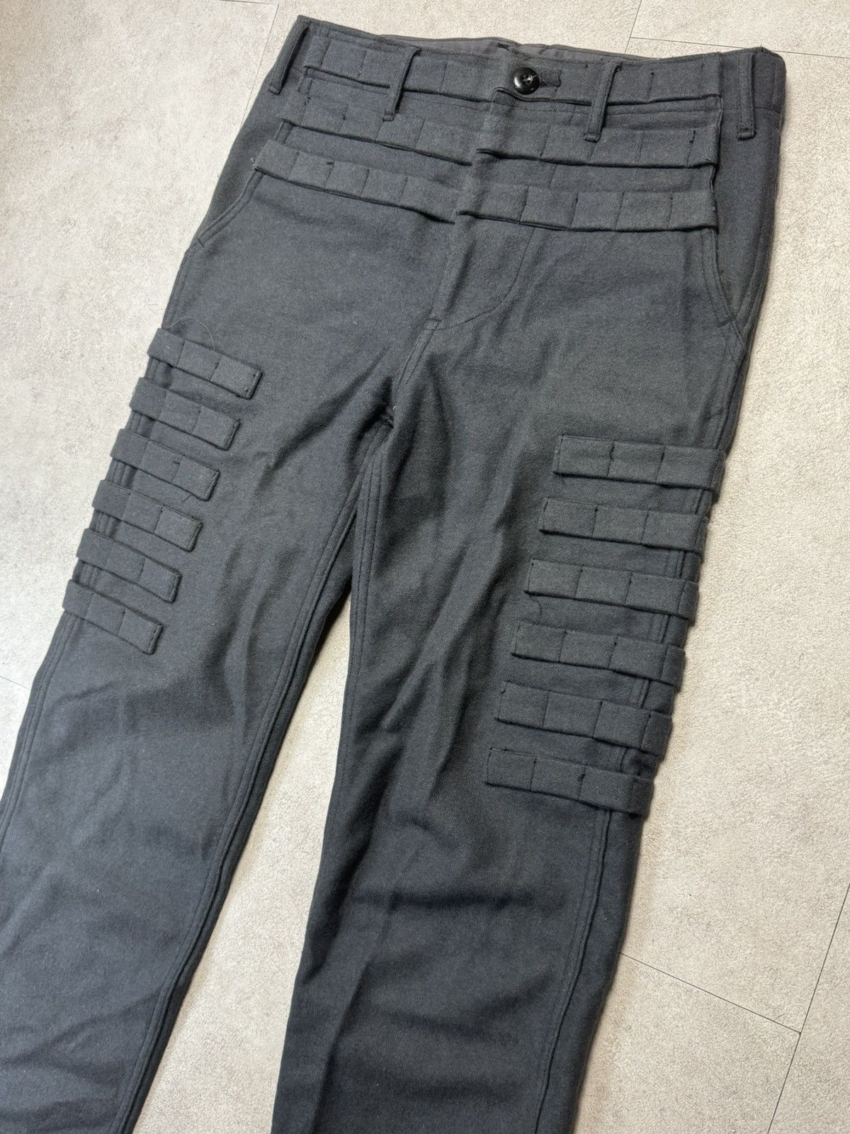 N.Hoolywood N Hollywood Tactical Belt Wool Pants Size US 32 / EU 48 - 3 Thumbnail
