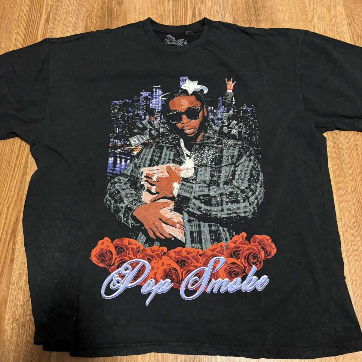 Sergio Calabasas Sergio Calabasas Pop Smoke Tee Size US XL / EU 56 / 4 - 1 Thumbnail