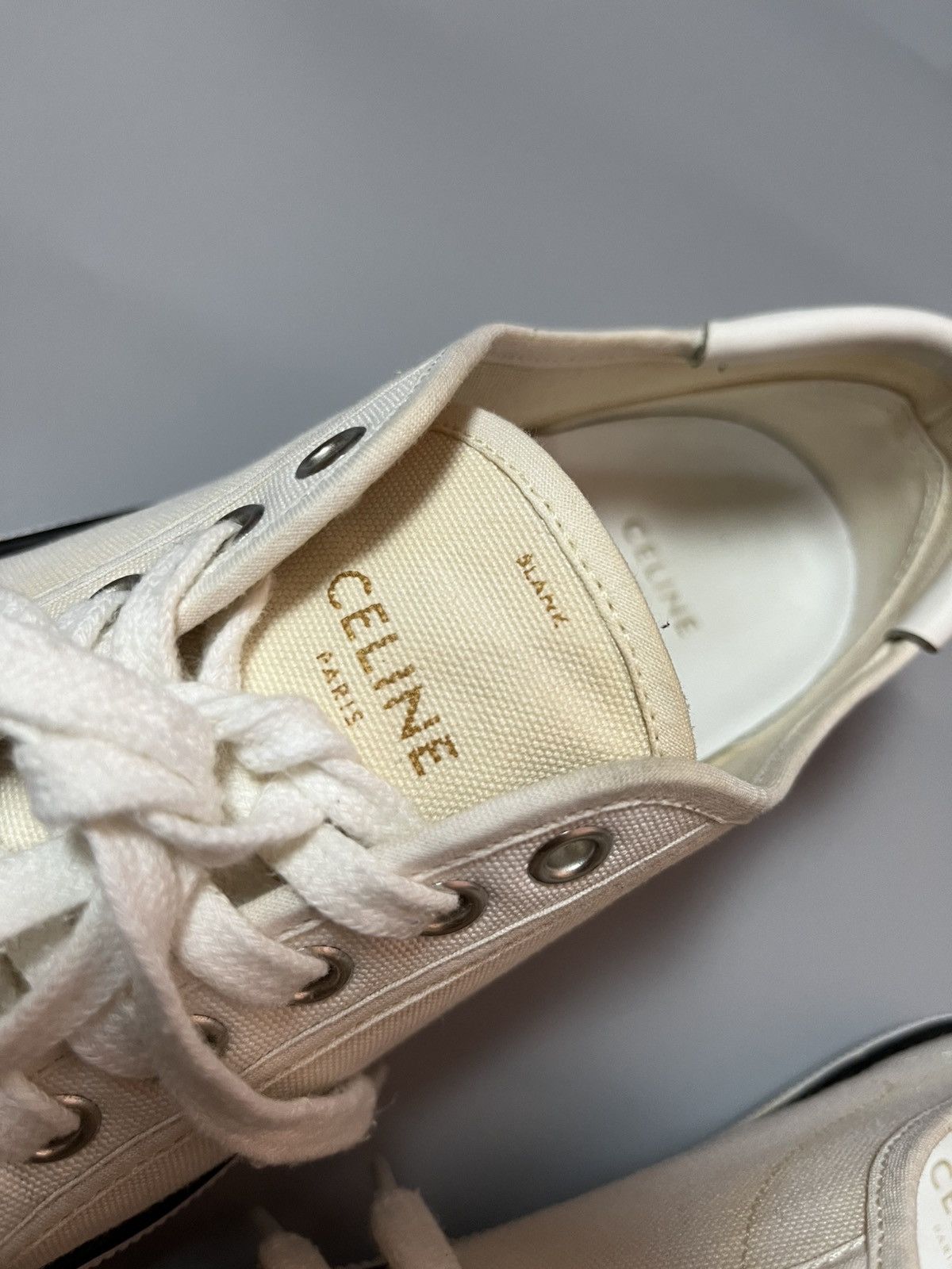 Celine Celine -Hedi Slimane S/S20 “Blank” sneaker Size US 7 / IT 37 - 5 Thumbnail