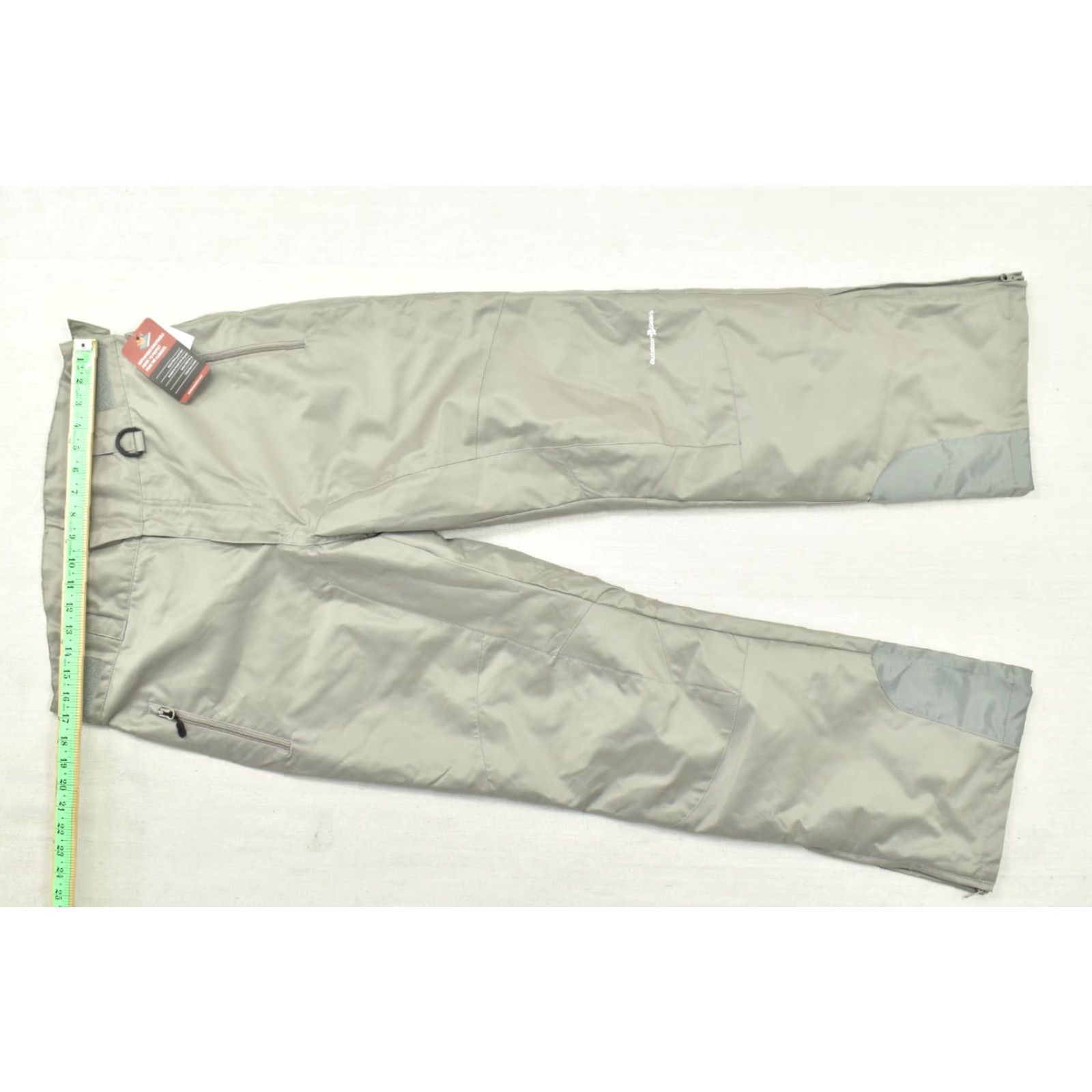 Vintage Outdoor Gear Men Polar Pants M Grey Waterproof Insulated Ski Snow Hiking Pants Mens Medium Gray Winter Fur? Size US 31 - 8 Thumbnail