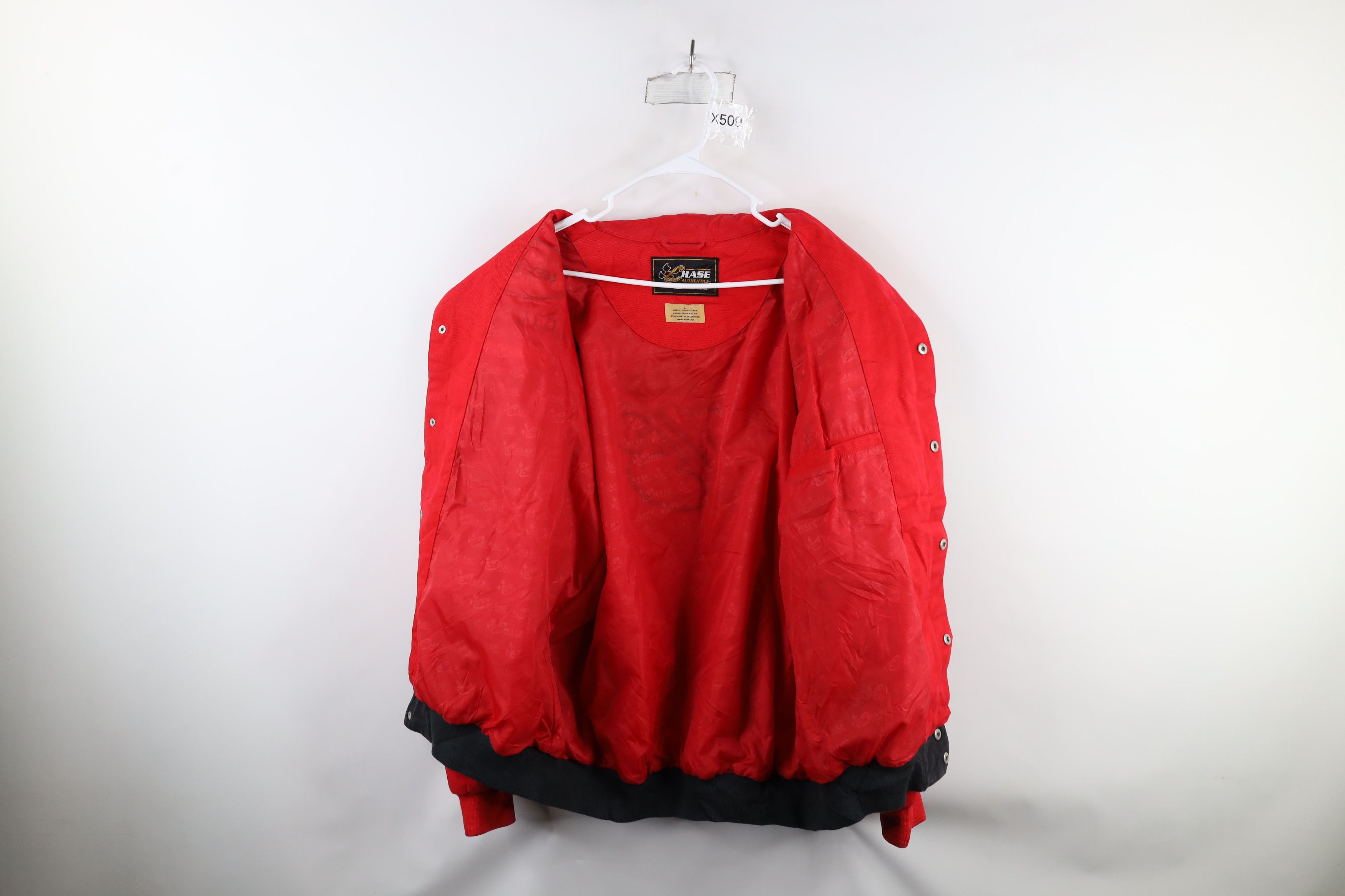 Vintage Vintage NASCAR Budweiser Dale Earnhardt Jr Pit Crew Jacket Size ONE SIZE - 15 Thumbnail