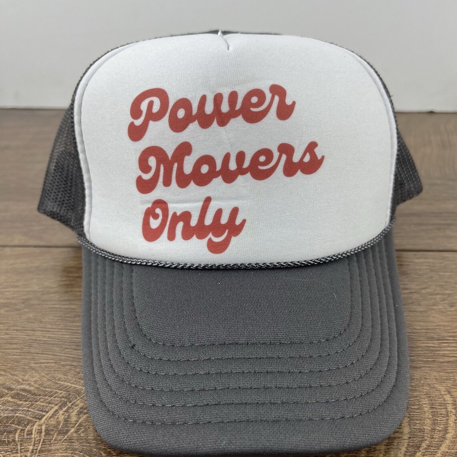 Other Power Movers Only Hat Snapback Hat White Adjustable Hat Adul Size ONE SIZE - 5 Thumbnail