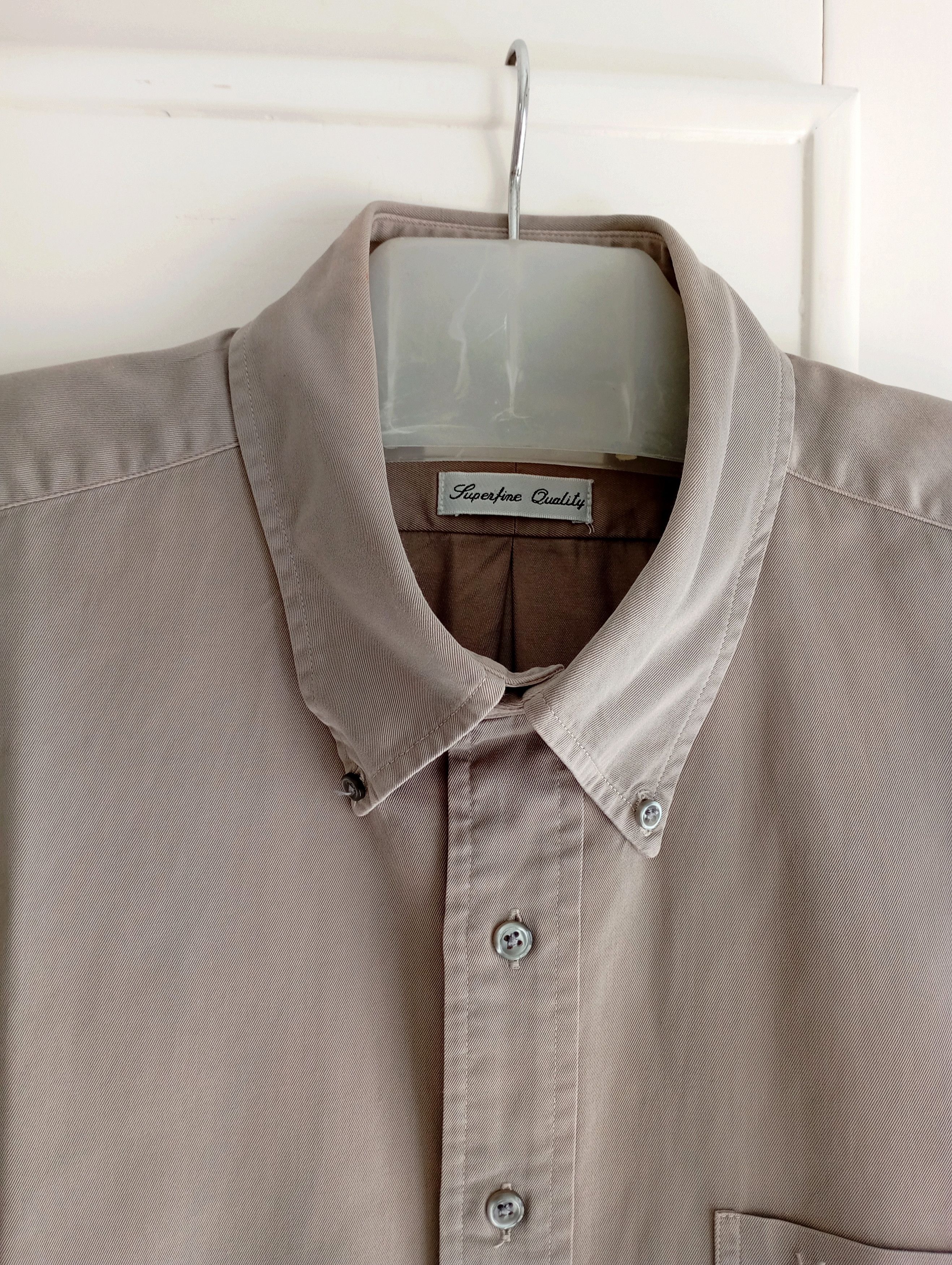 Vintage × Yves Saint Laurent Vintage YSL Yves Saint Laurent Pour Homme Shirt 90s Designer Size US L / EU 52-54 / 3 - 3 Thumbnail