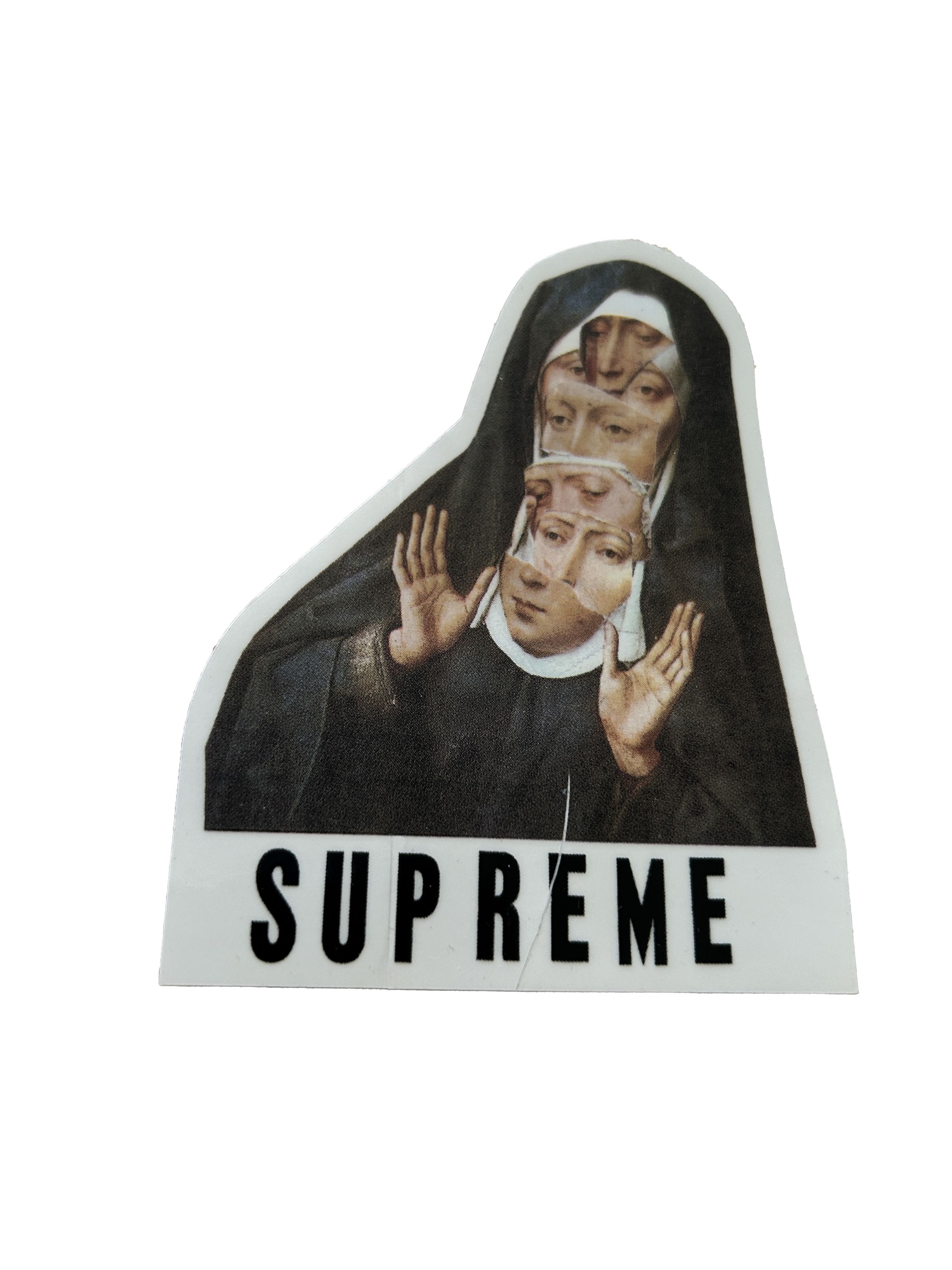 Supreme Nun Sticker | Grailed