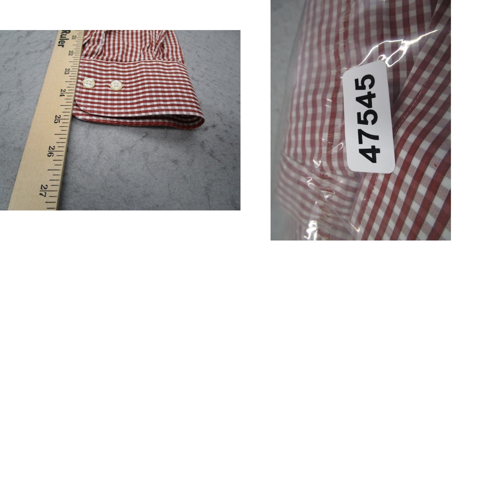 Vintage VINTAGE Miller Ranch Men's Shirt Long Sleeve Check Button-Up Casual Western Cotton Red Large Size US L / EU 52-54 / 3 - 8 Thumbnail