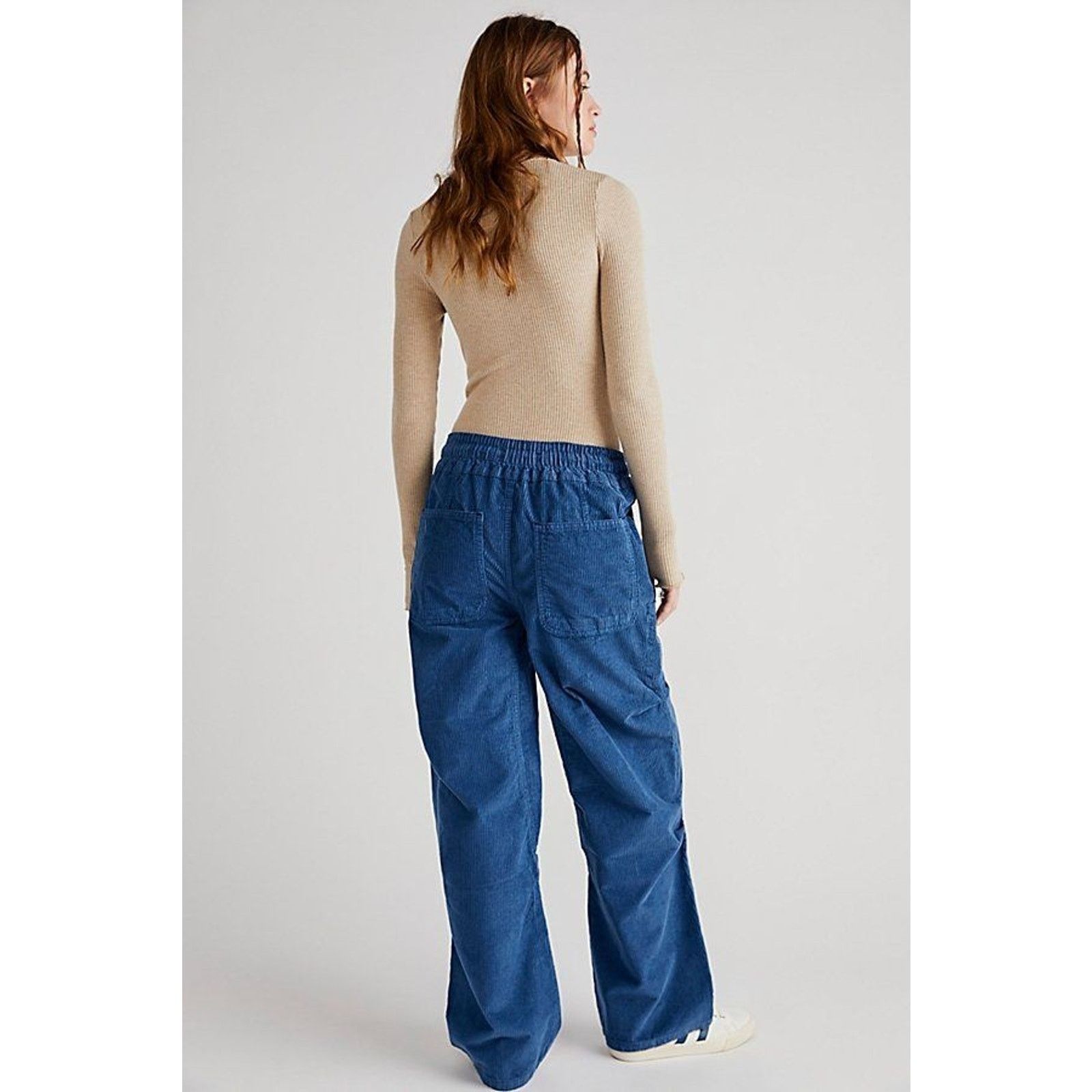 Free People NWT Free People Modern Love Pull-On Cord Jeans $148 SMALL Size 28" / US 6 / IT 42 - 2 Thumbnail