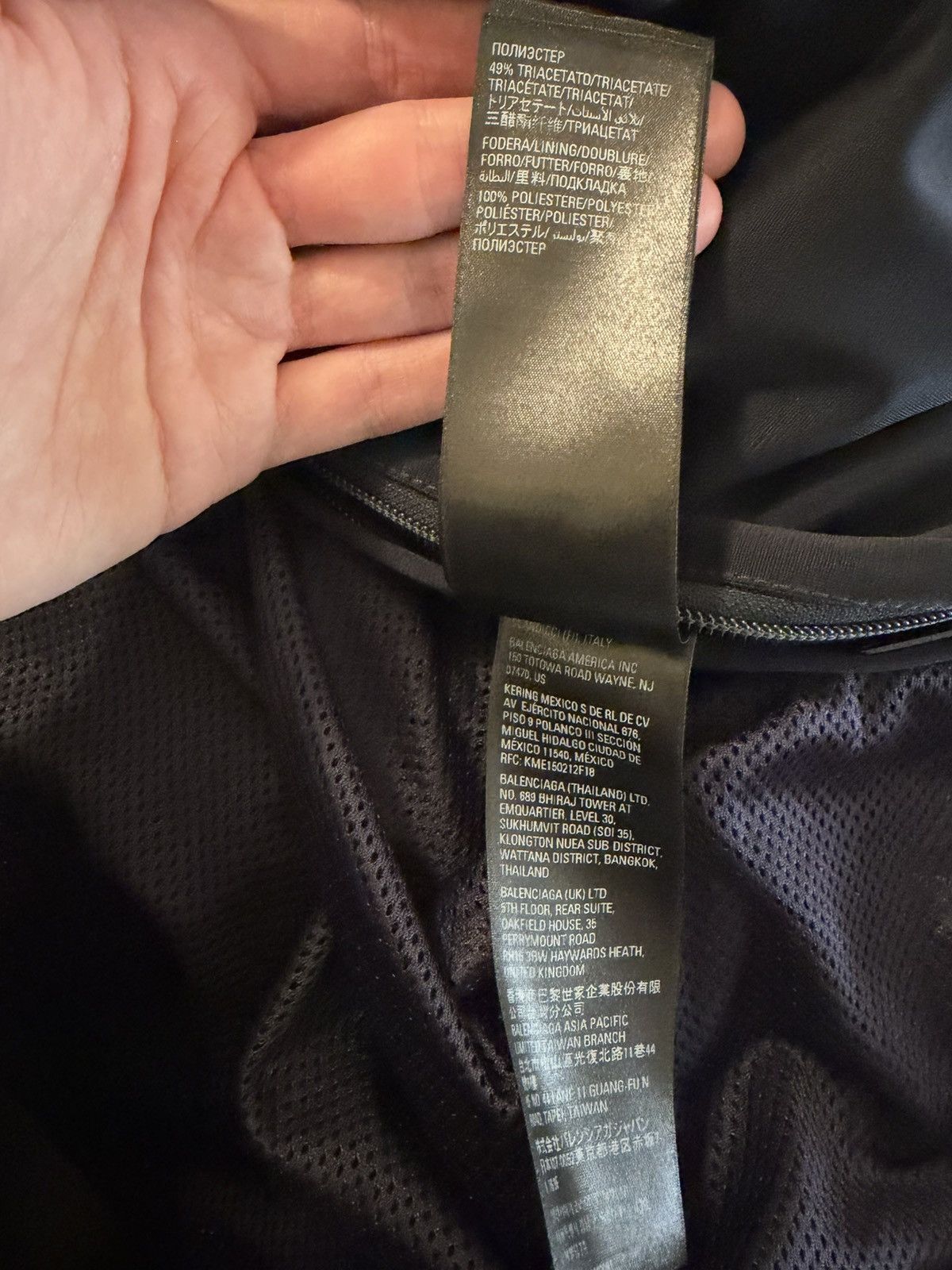 Balenciaga New Spring 23 Garde-Robe Fluid Tracksuit Jacket [48] Size US M / EU 48-50 / 2 - 9 Thumbnail